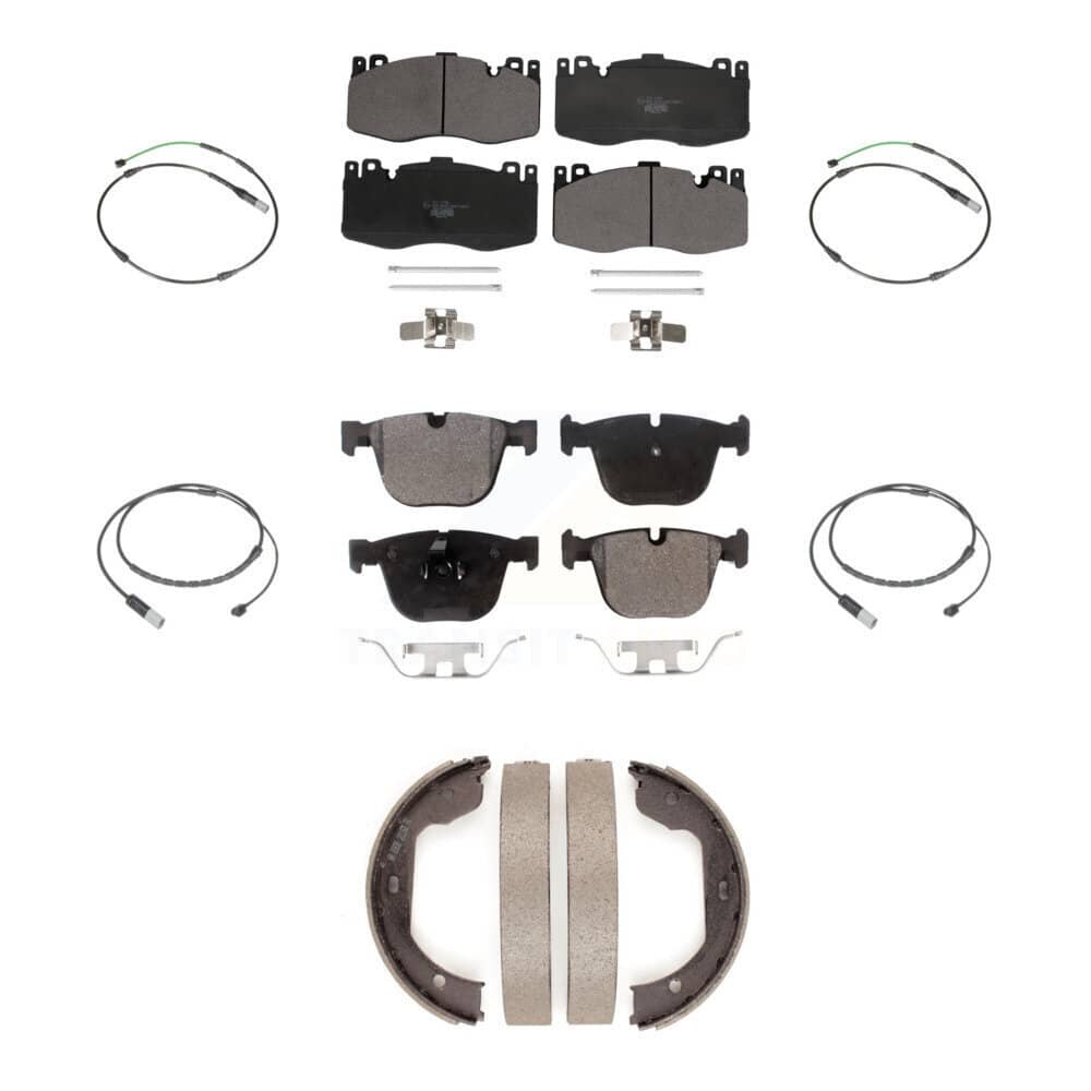 TEC - KTW-100835 - Front and Rear Disc Brake Pad Kits
