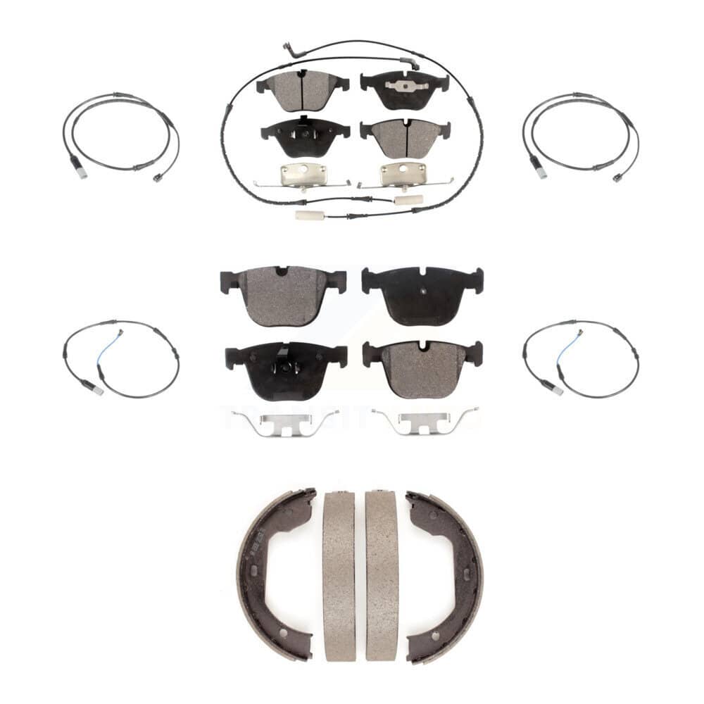 TEC - KTW-100850 - Front and Rear Disc Brake Pad Kits