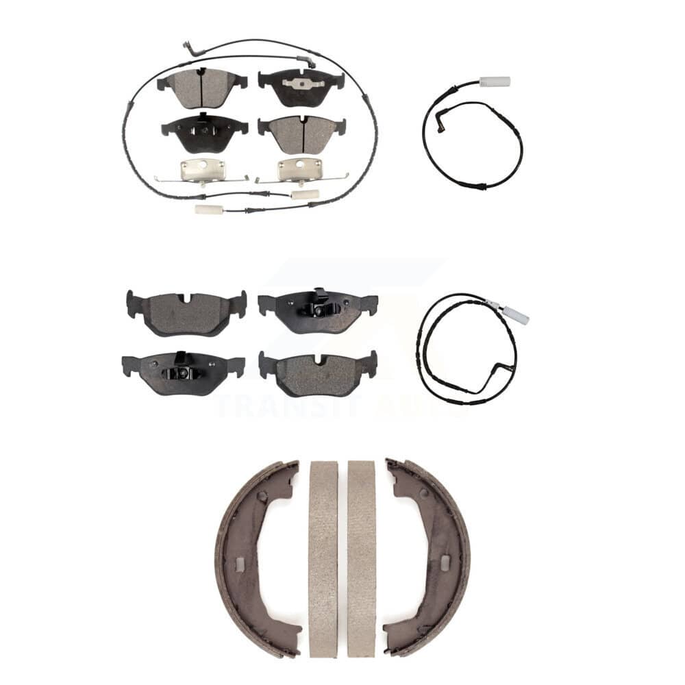 TEC - KTW-101428 - Front and Rear Disc Brake Pad Kits