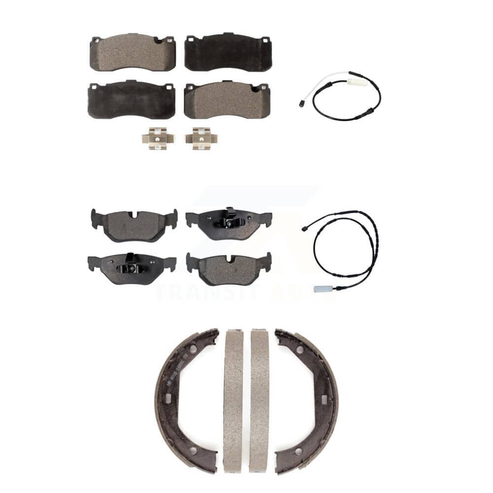 TEC - KTW-101430 - Front and Rear Disc Brake Pad Kits