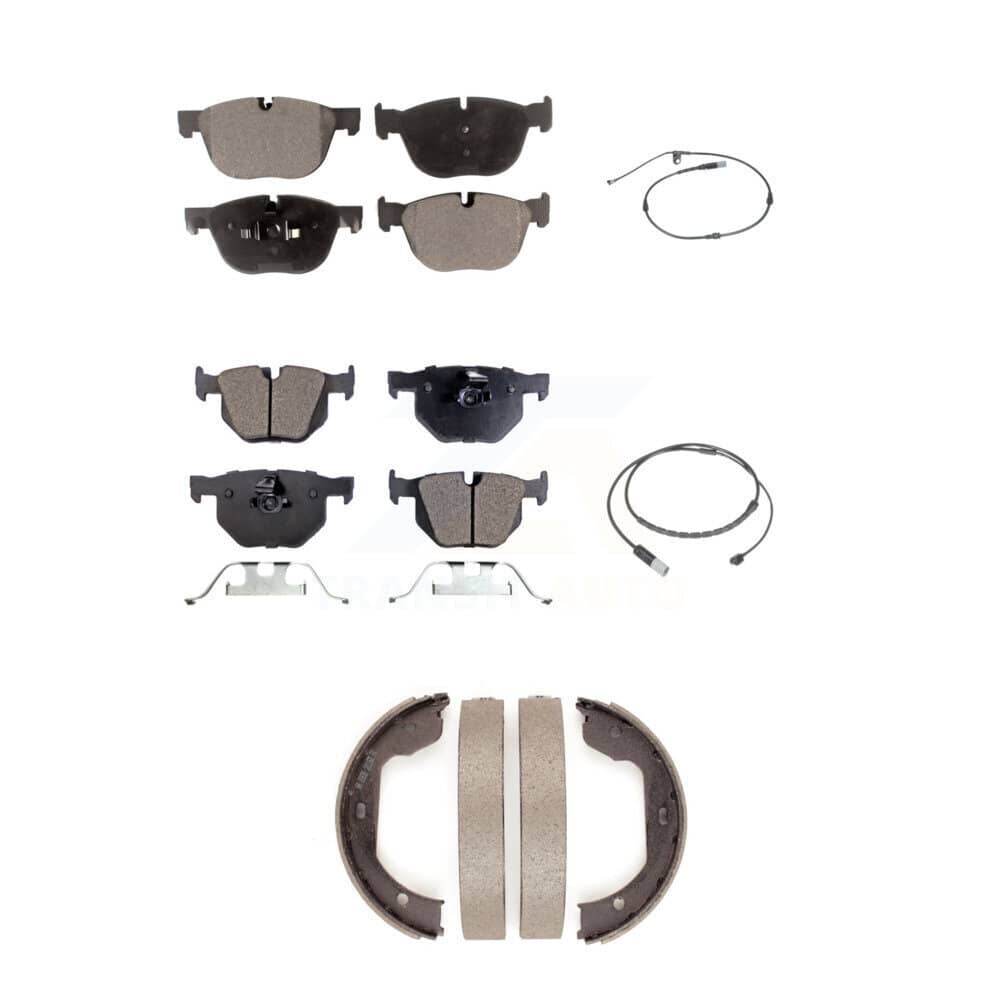 TEC - KTW-101785 - Front and Rear Disc Brake Pad Kits