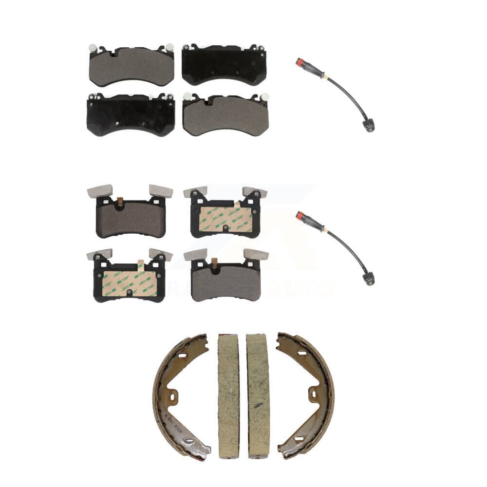 TEC - KTW-101789 - Front and Rear Disc Brake Pad Kits
