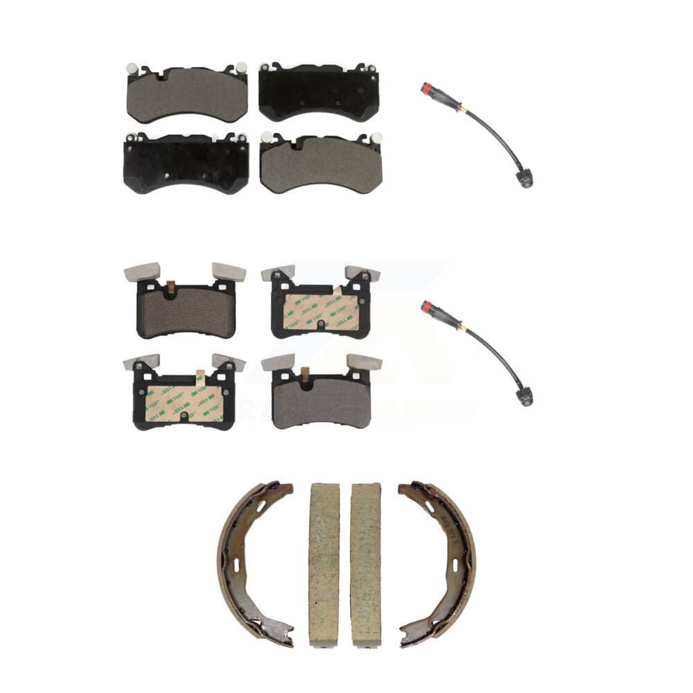 TEC - KTW-101791 - Front and Rear Disc Brake Pad Kits