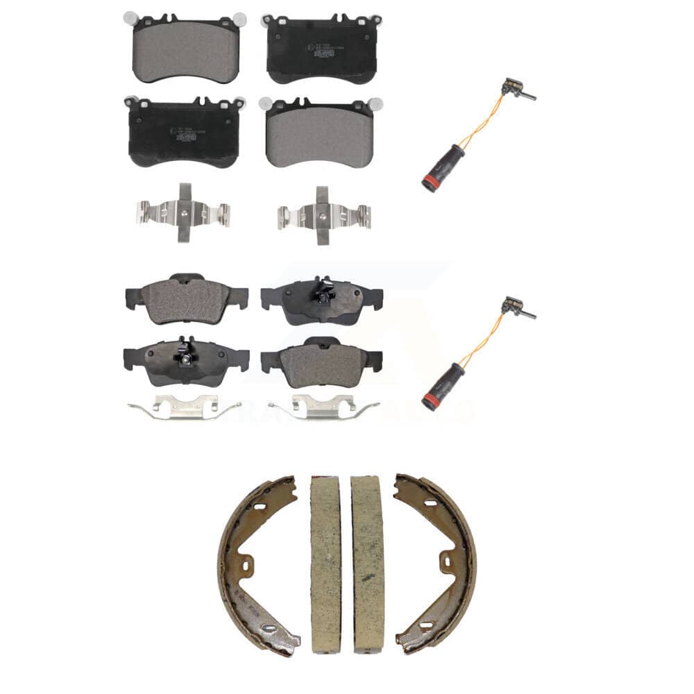TEC - KTW-101796 - Front and Rear Disc Brake Pad Kits