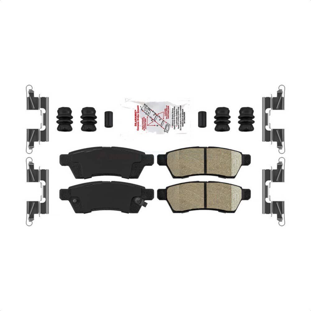 AmeriBRAKES - NWF-PTC1100 - Rear Disc Brake Pad