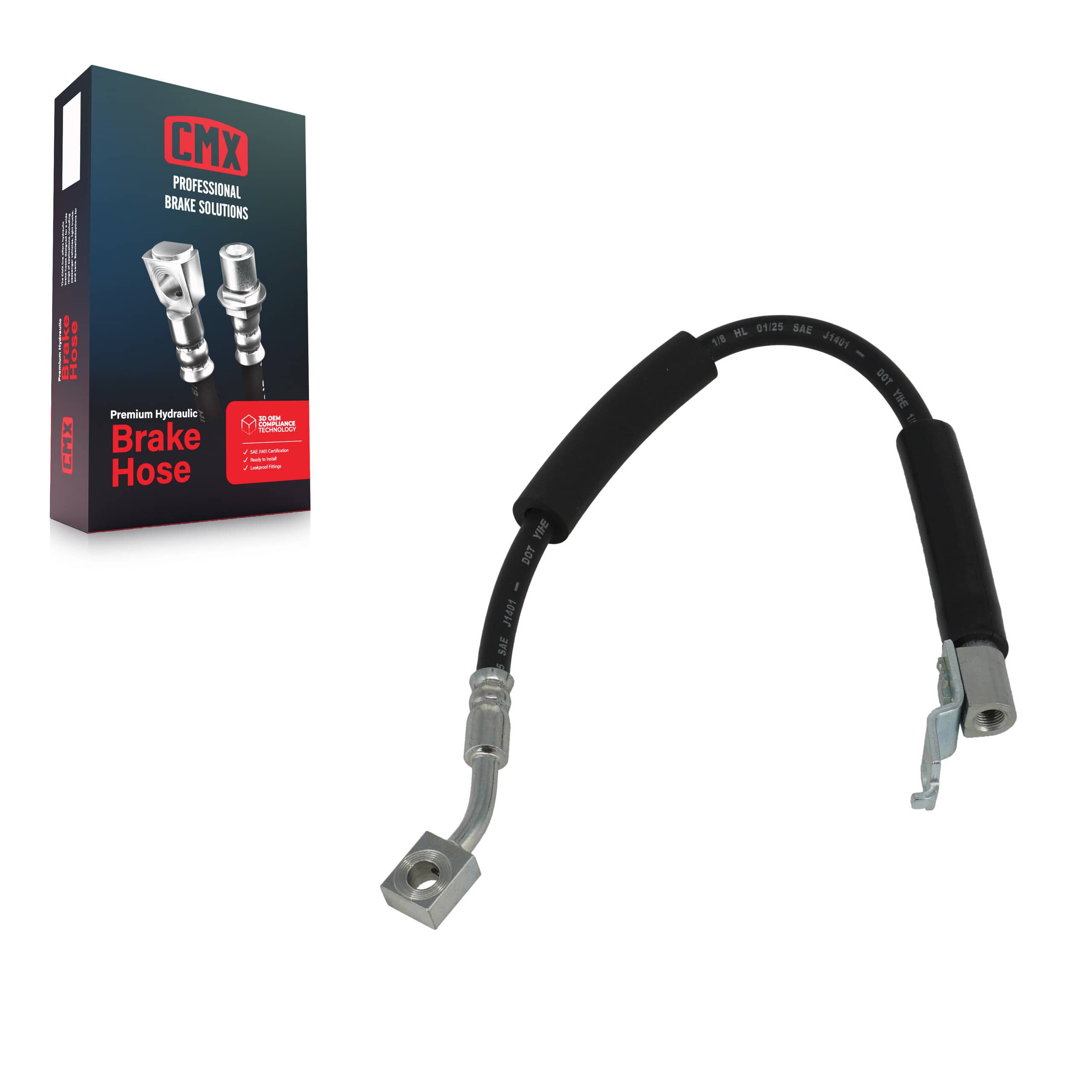 CMX - 12-H38894 - Front Right Brake Hydraulic Hose