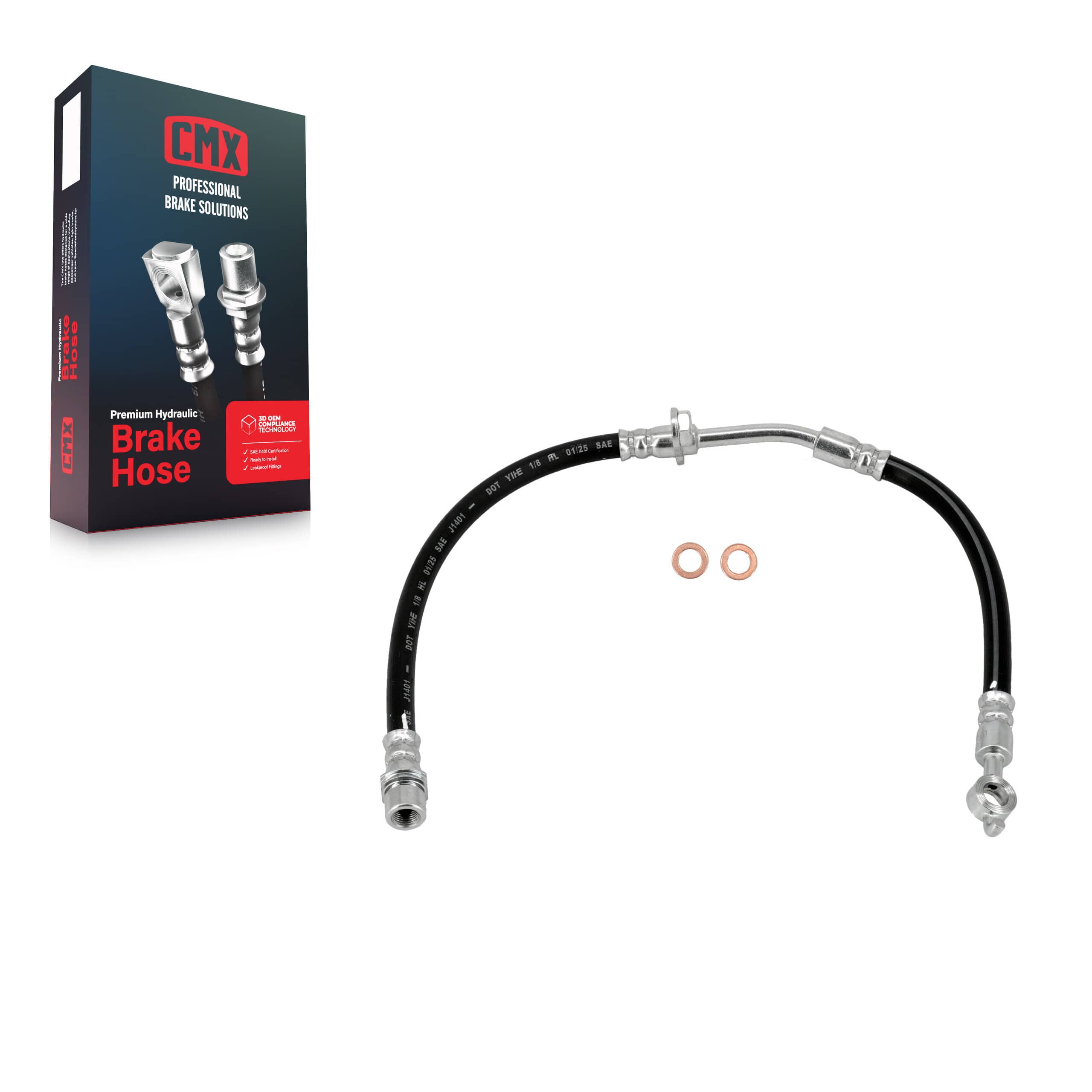 CMX - 12-H621059 - Front Right Brake Hydraulic Hose