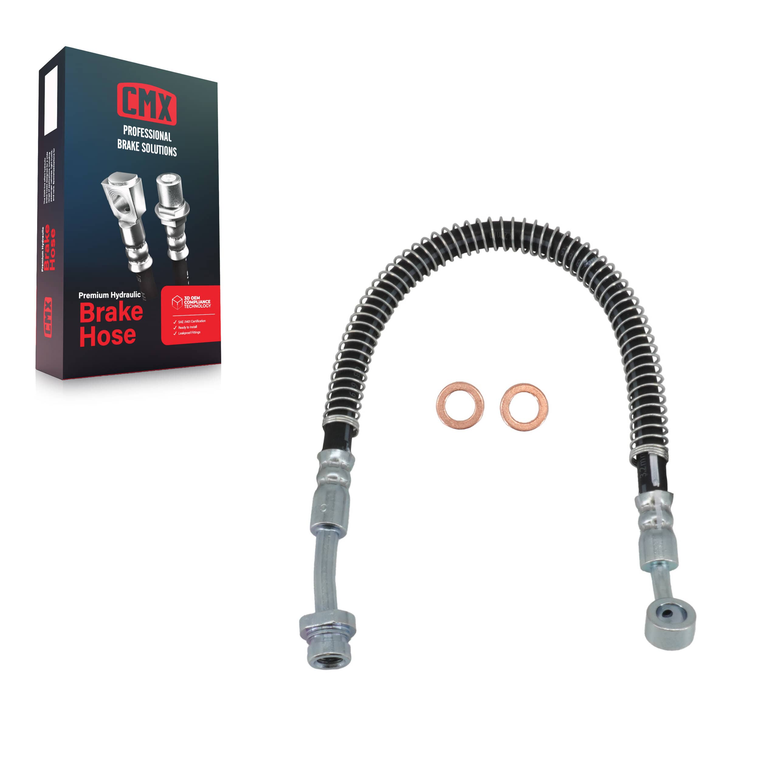 CMX - 12-H621339 - Front Left Brake Hydraulic Hose