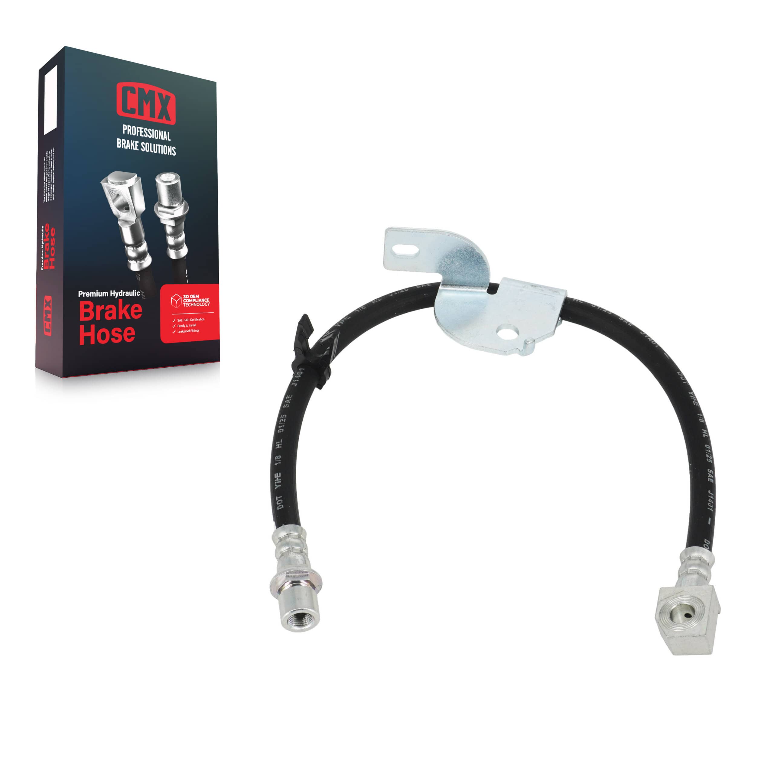 CMX - 12-H621459 - Front Right Brake Hydraulic Hose