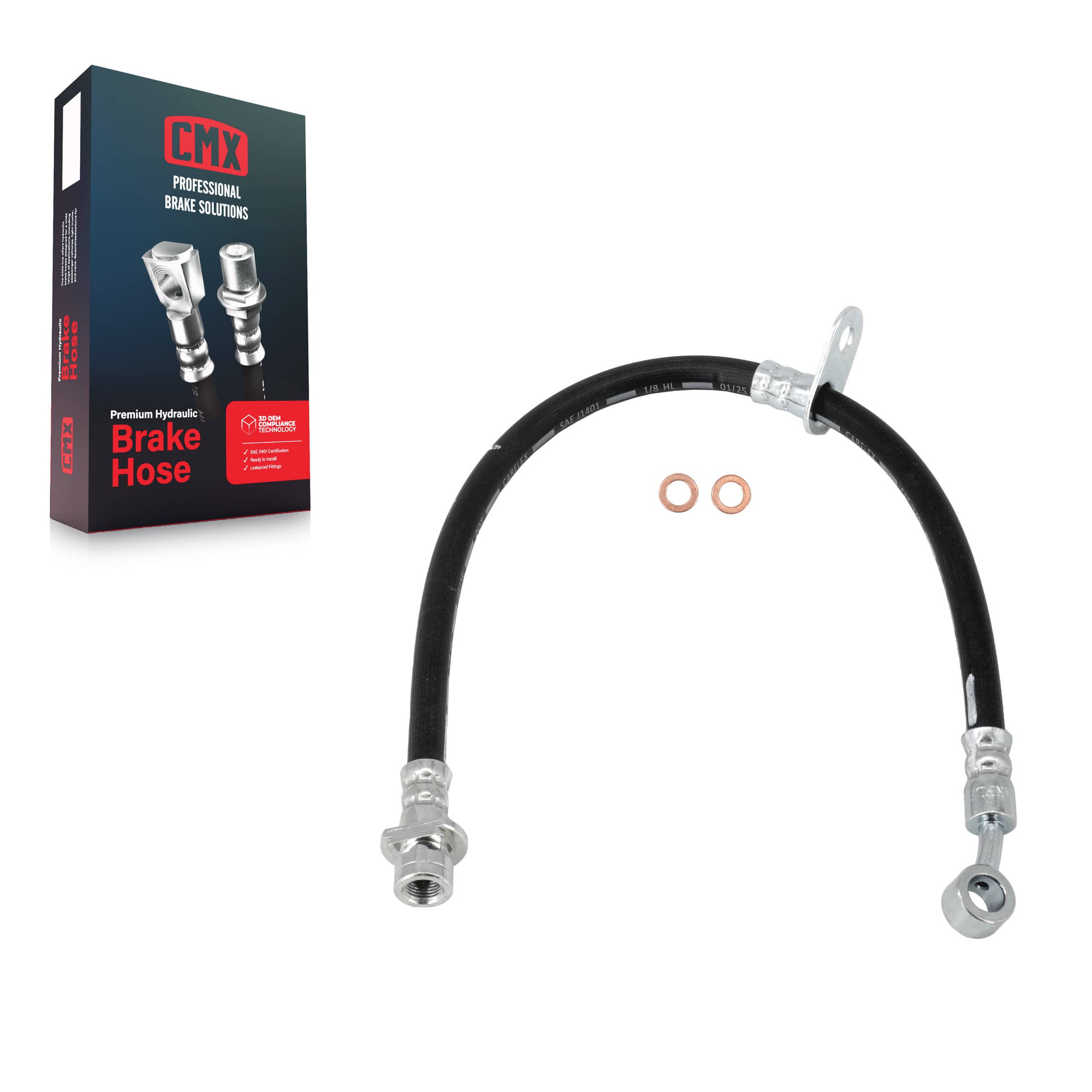 CMX - 12-H621917 - Front Right Brake Hydraulic Hose