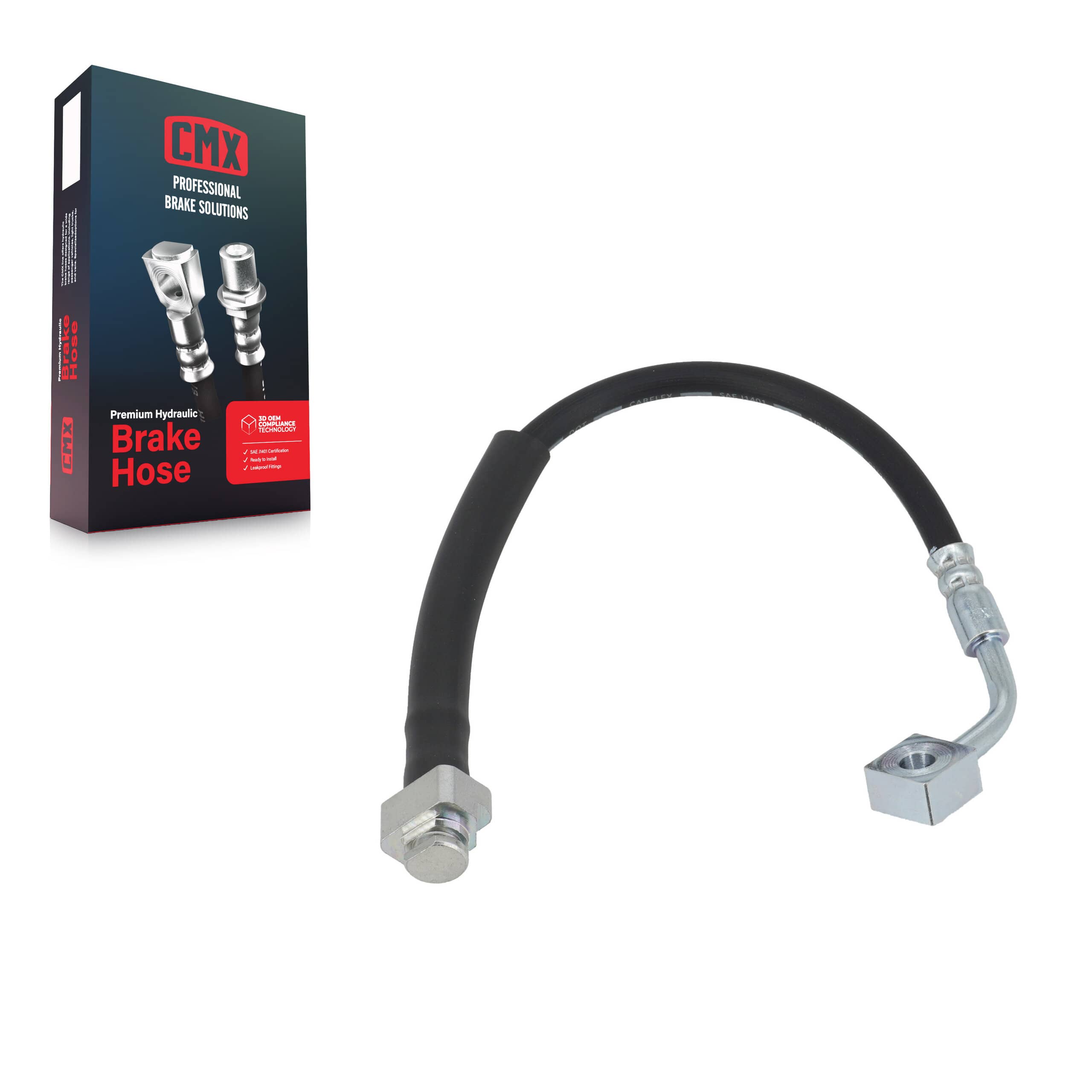CMX - 12-H622515 - Front Left Brake Hydraulic Hose