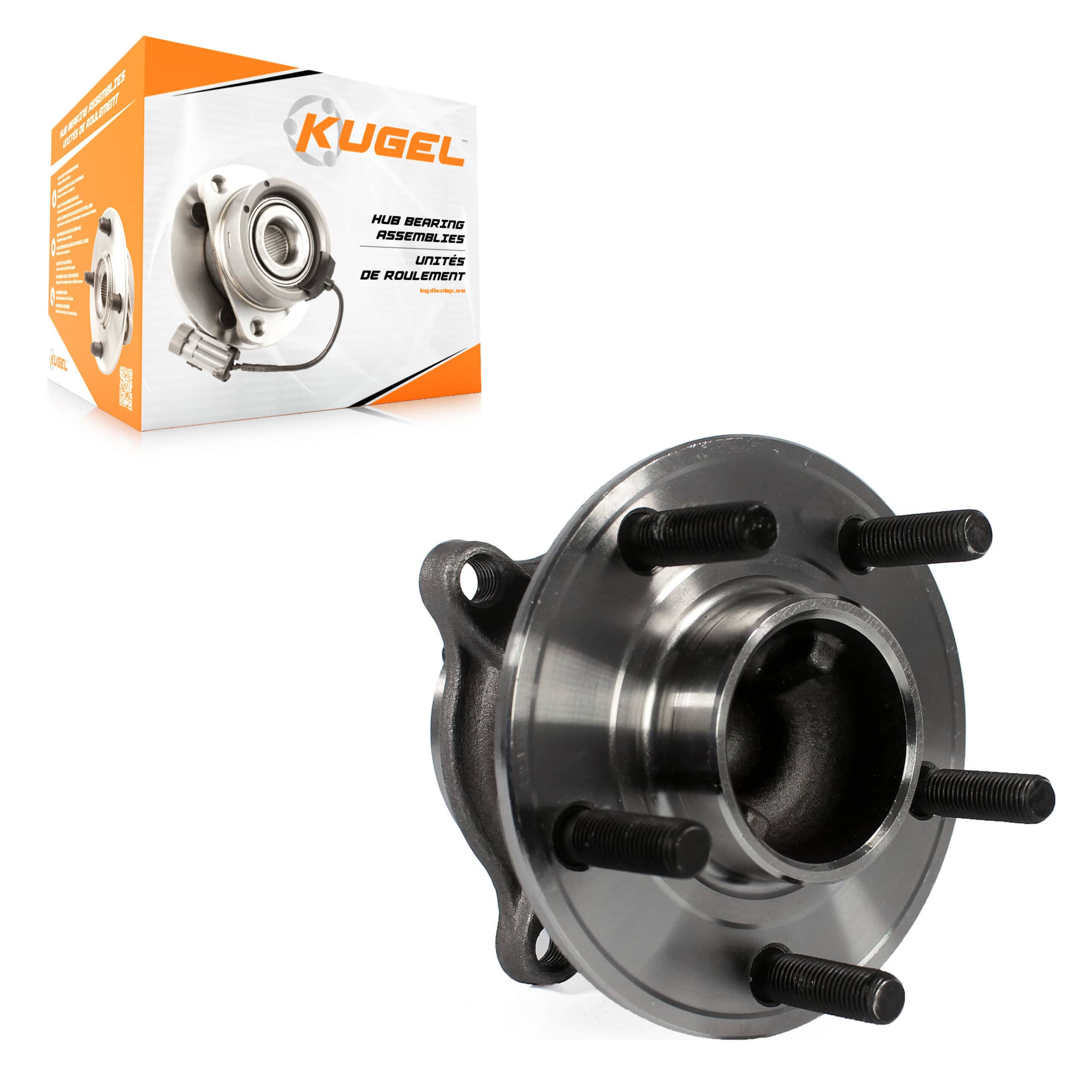 Kugel - 70-512466 - Rear Wheel Bearing and Hub Assembly