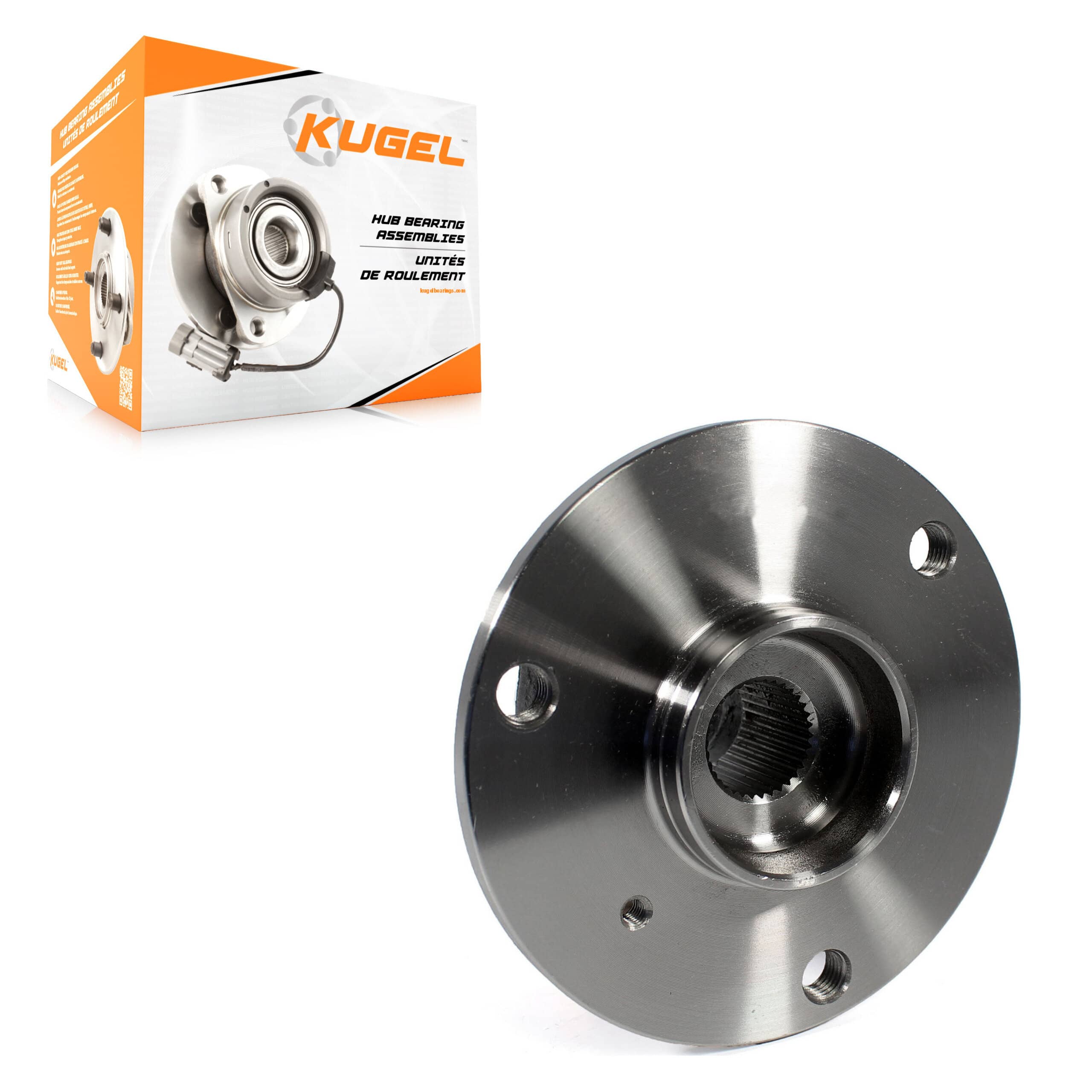 Kugel - 70-512473 - Rear Wheel Bearing and Hub Assembly