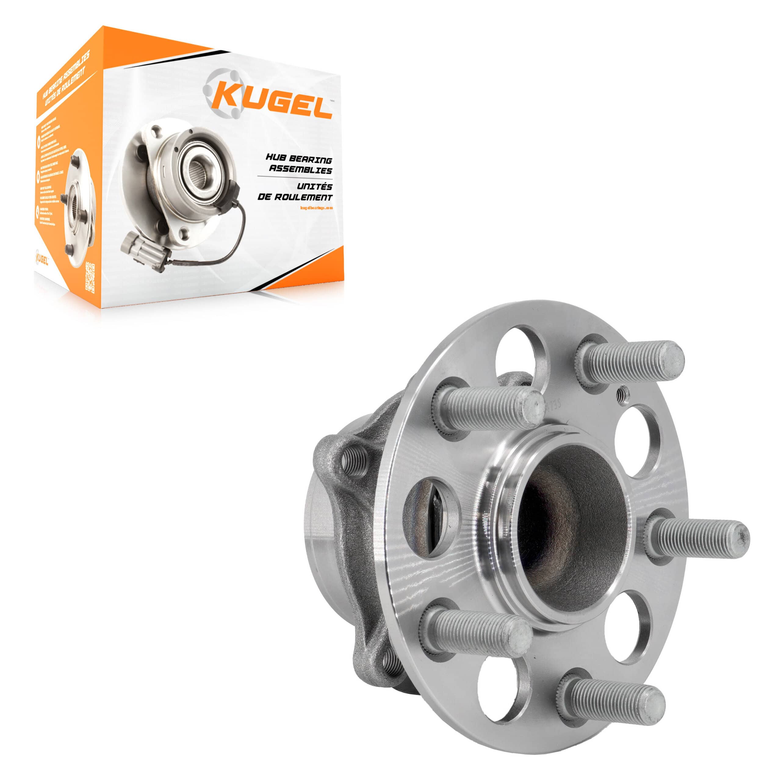 Kugel - 70-512656 - Rear Wheel Bearing and Hub Assembly