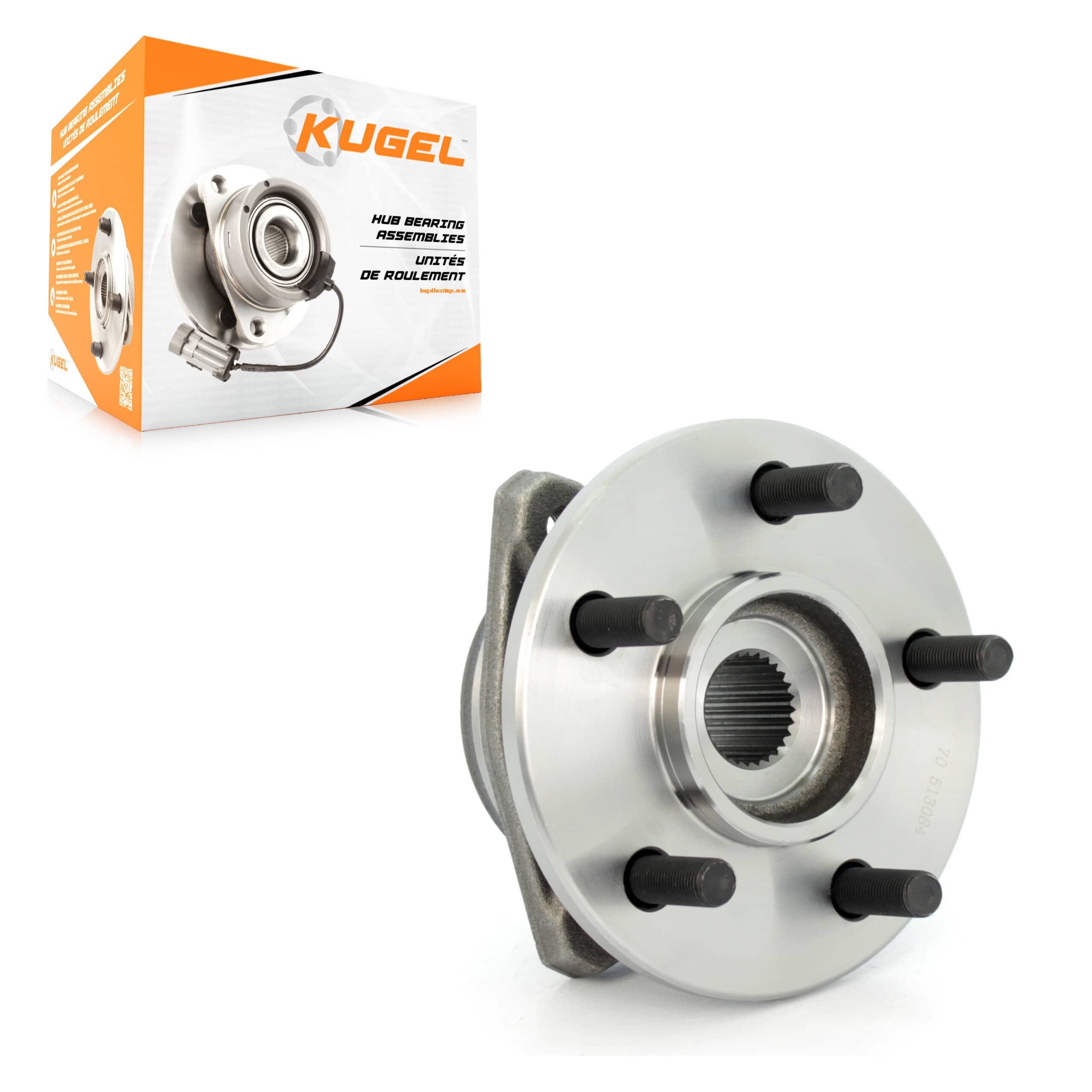 Kugel - 70-513084 - Front Wheel Bearing and Hub Assembly