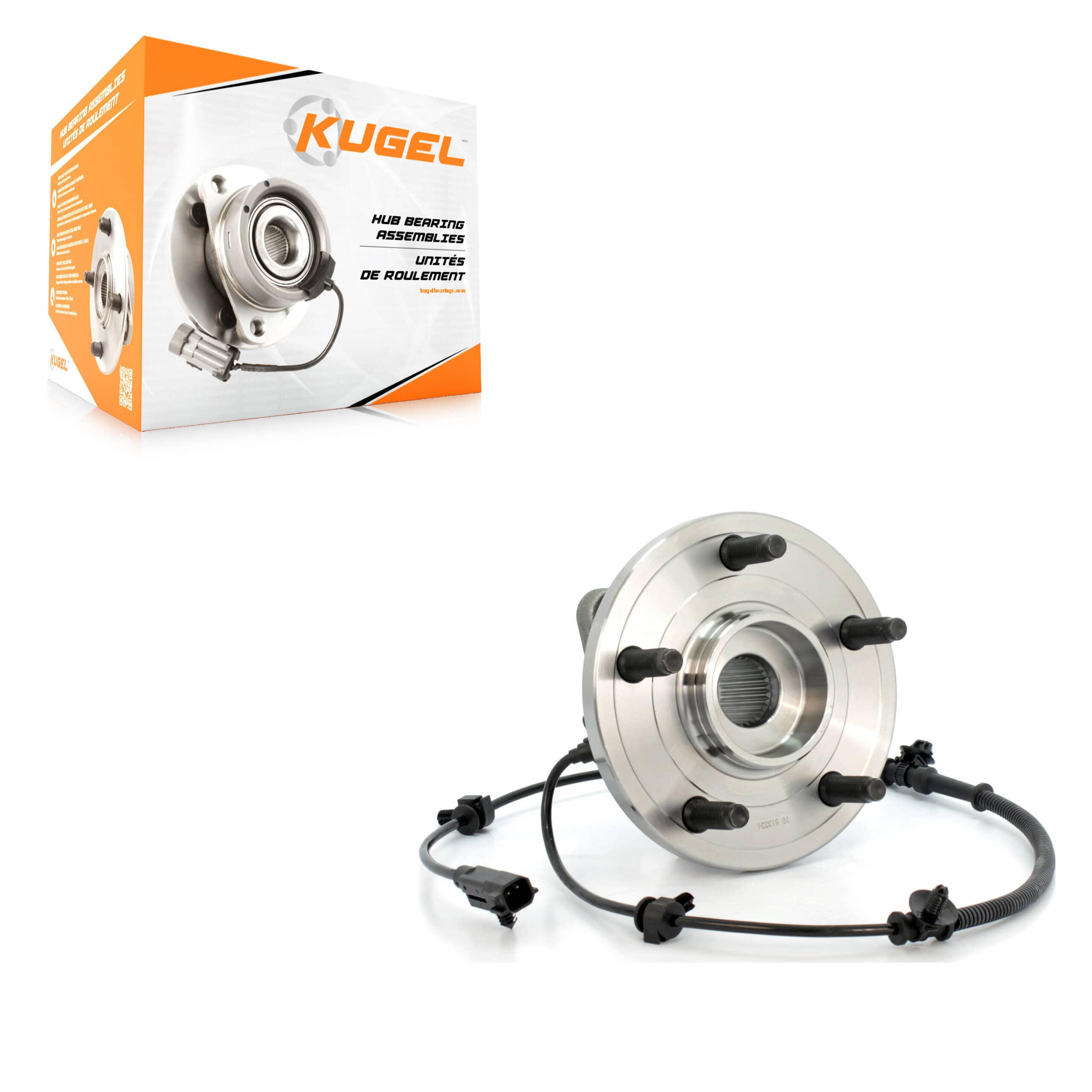 Kugel - 70-513234 - Front Wheel Bearing and Hub Assembly