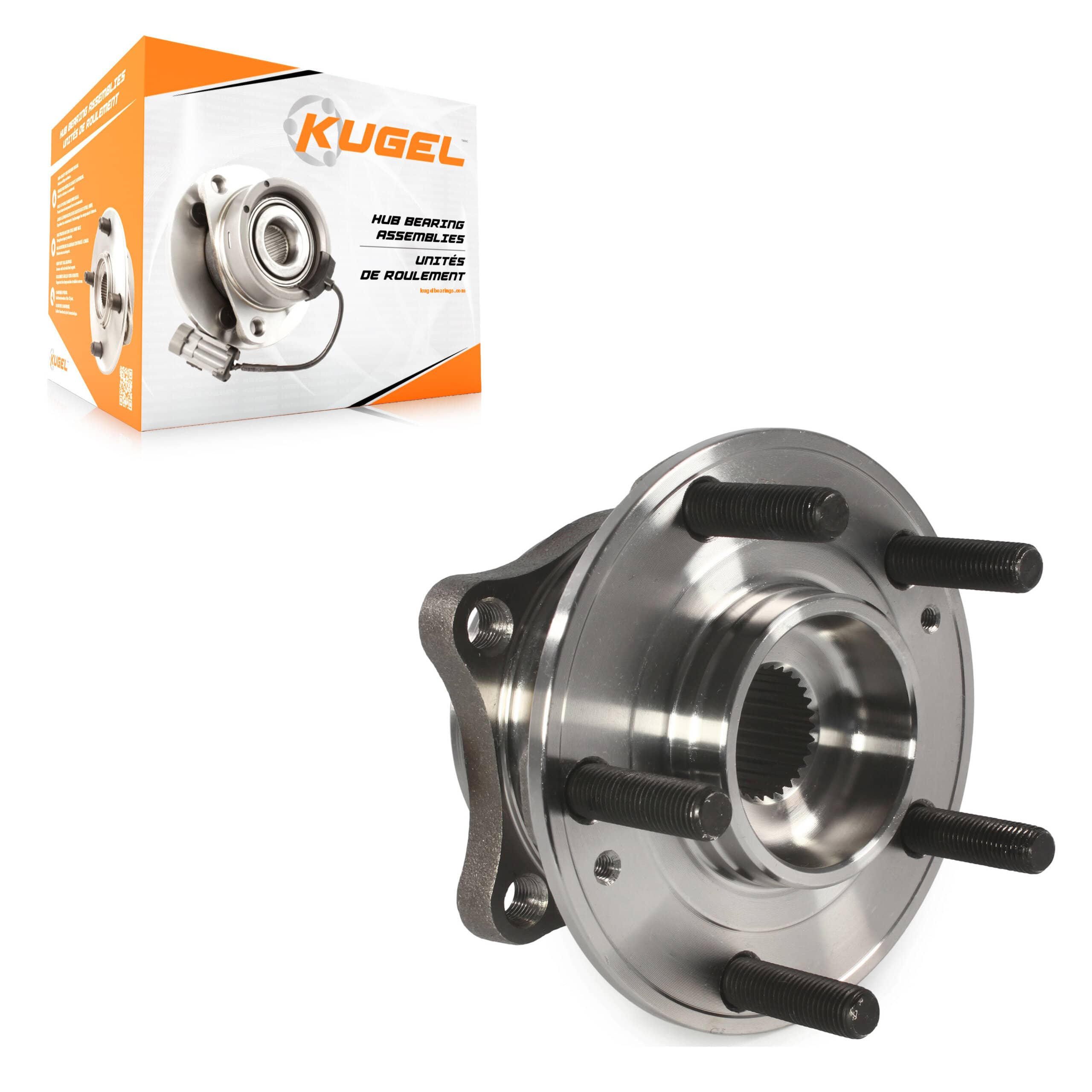 Kugel - 70-513395 - Front Wheel Bearing and Hub Assembly