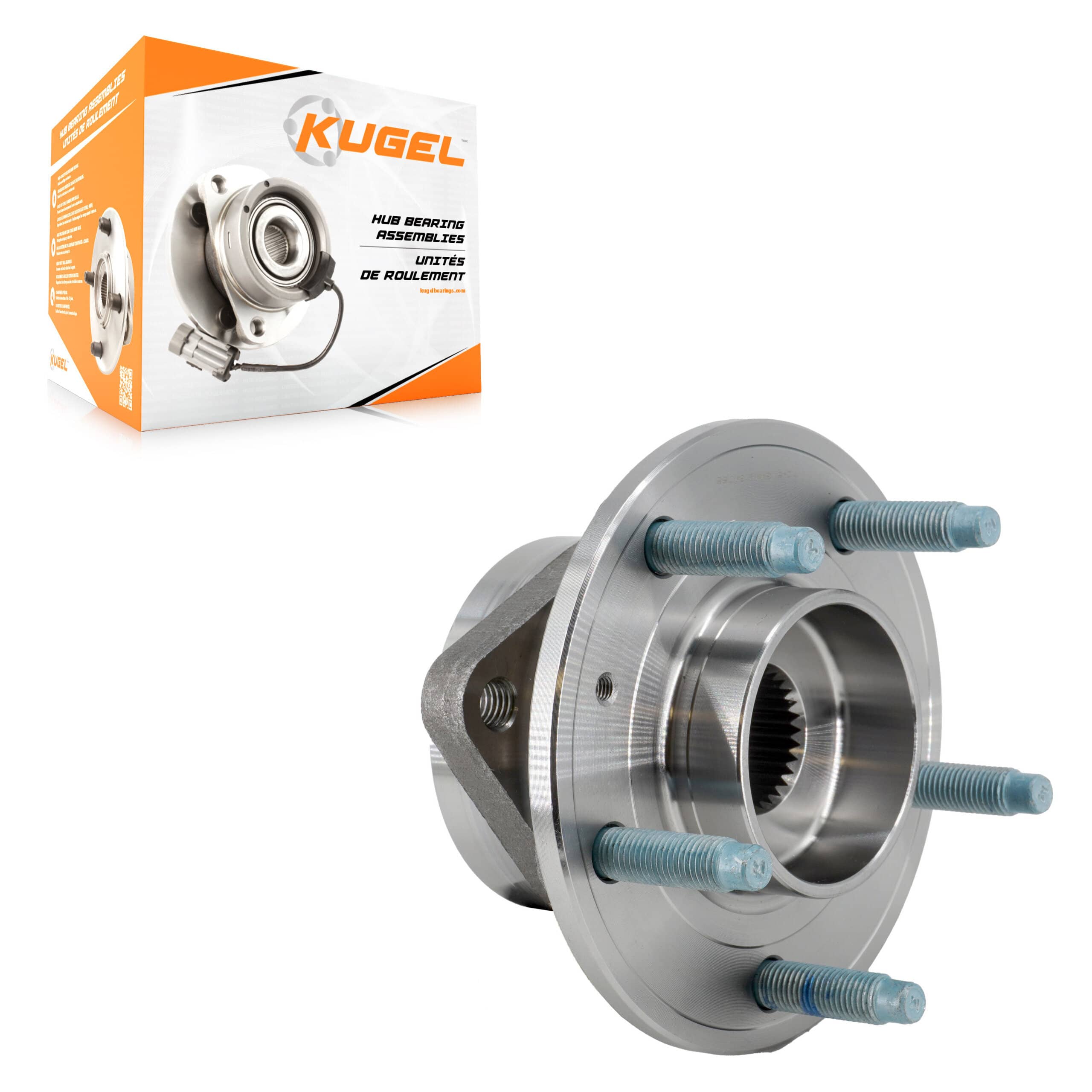 Kugel - 70-513442 - Front Wheel Bearing and Hub Assembly