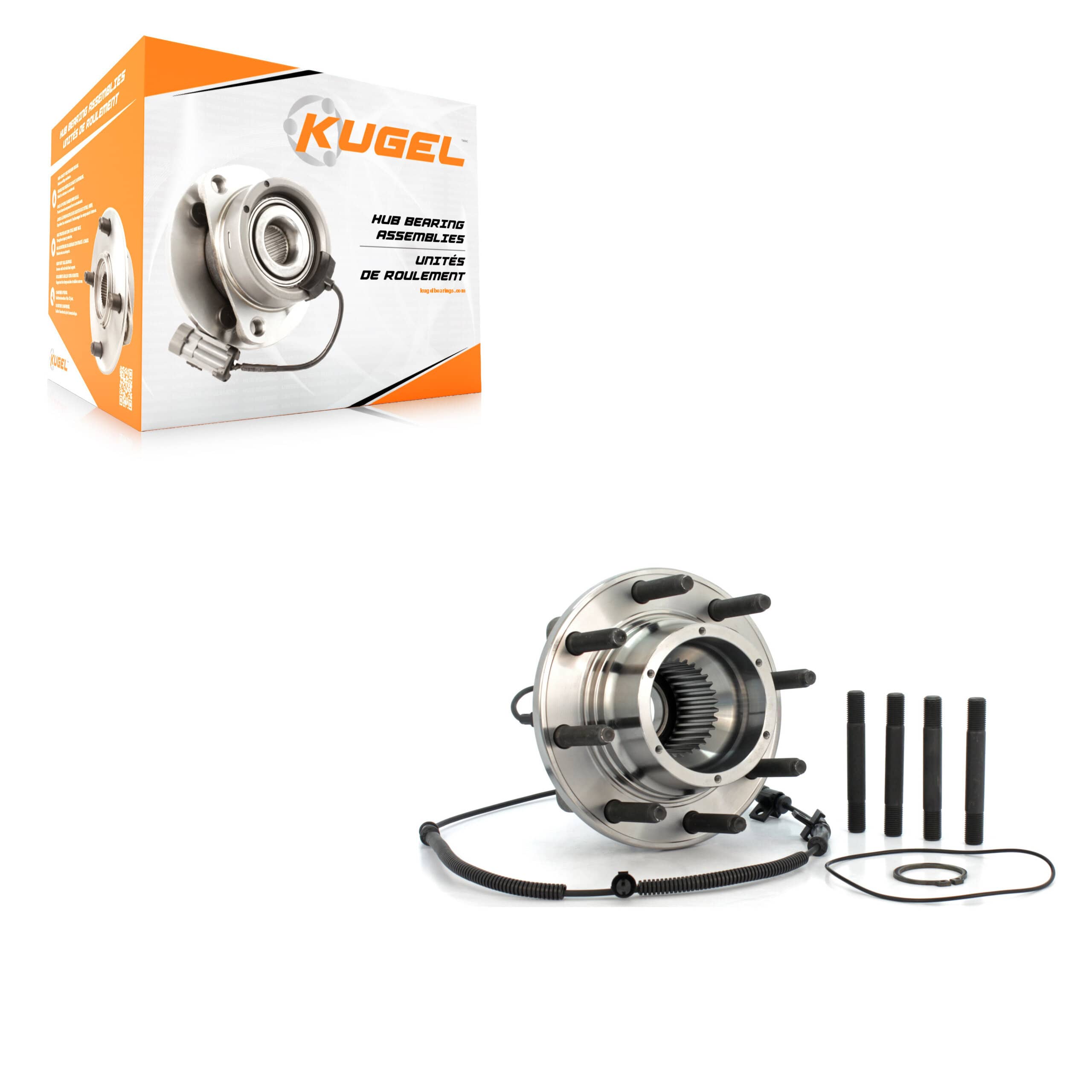 Kugel - 70-515081 - Front Wheel Bearing and Hub Assembly