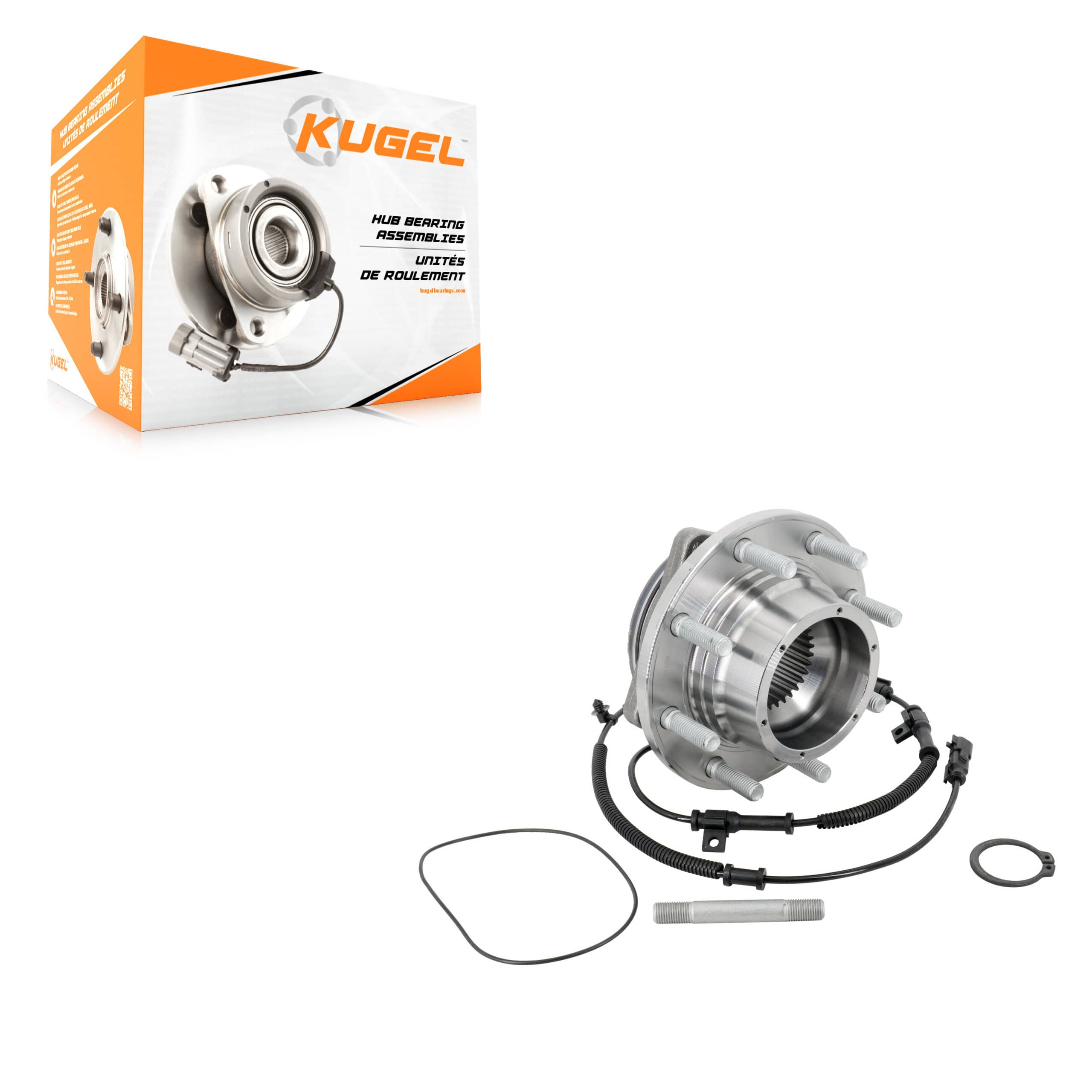 Kugel - 70-515134 - Front Wheel Bearing and Hub Assembly