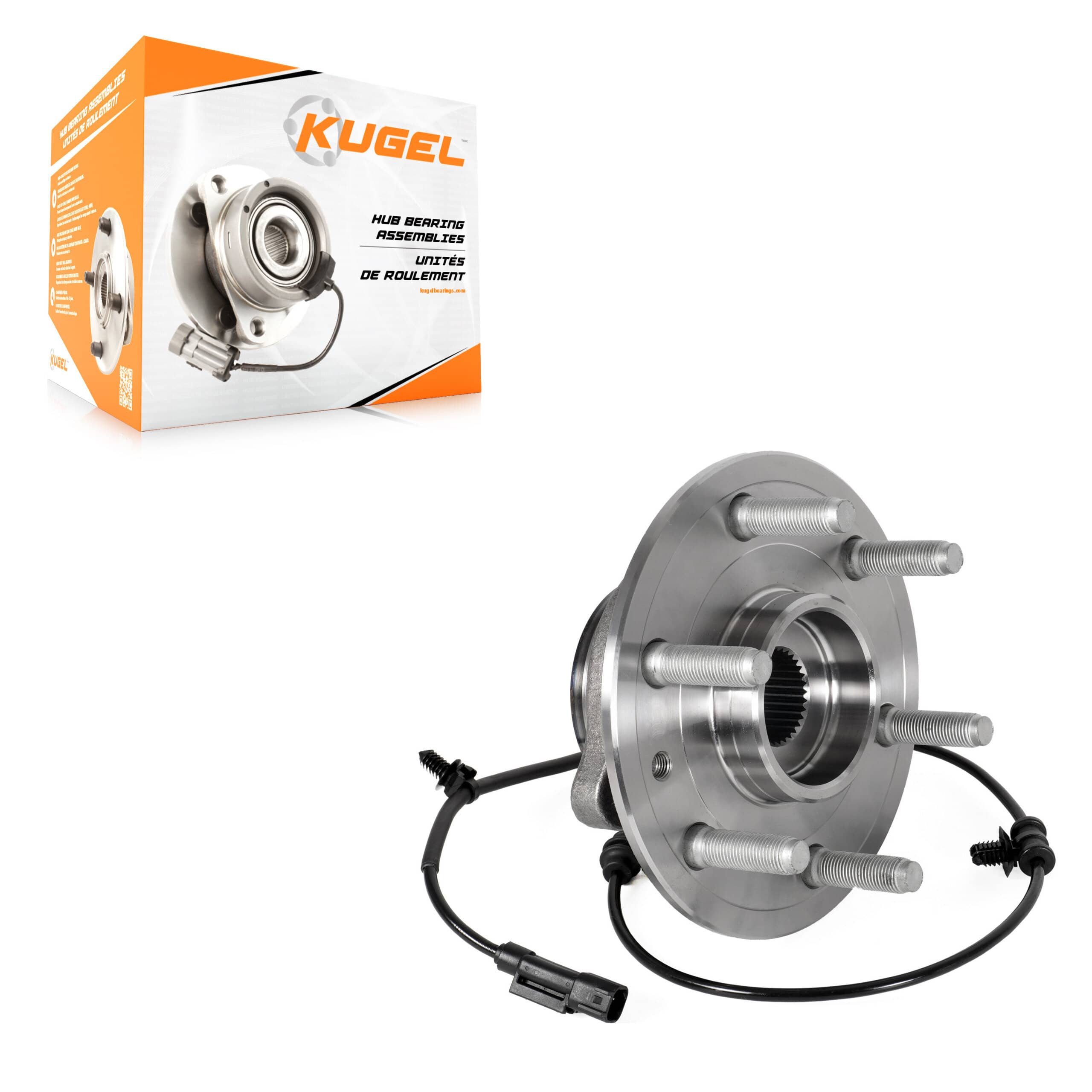 Kugel - 70-515179 - Front Wheel Bearing and Hub Assembly