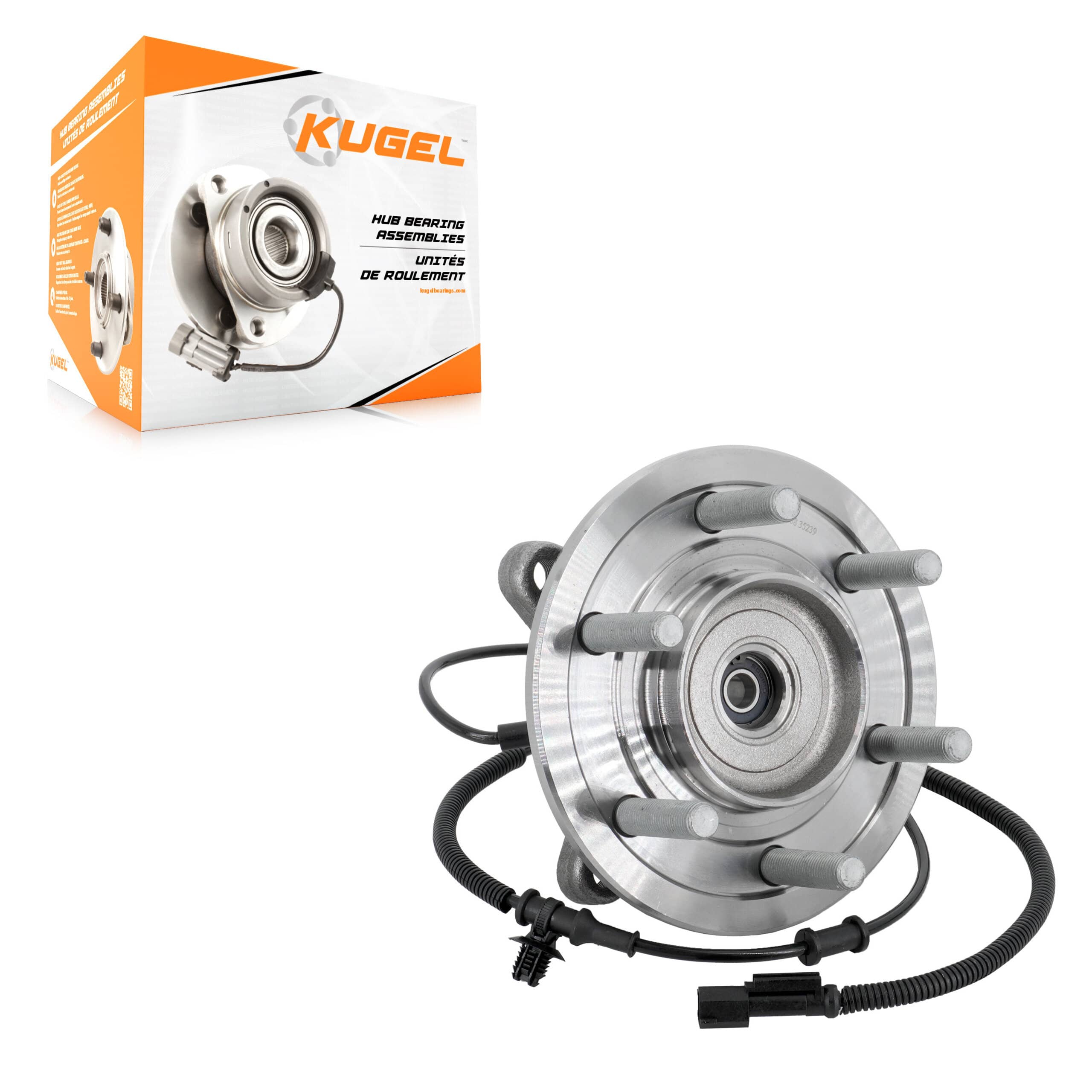Kugel - 70-515188 - Front Wheel Bearing and Hub Assembly
