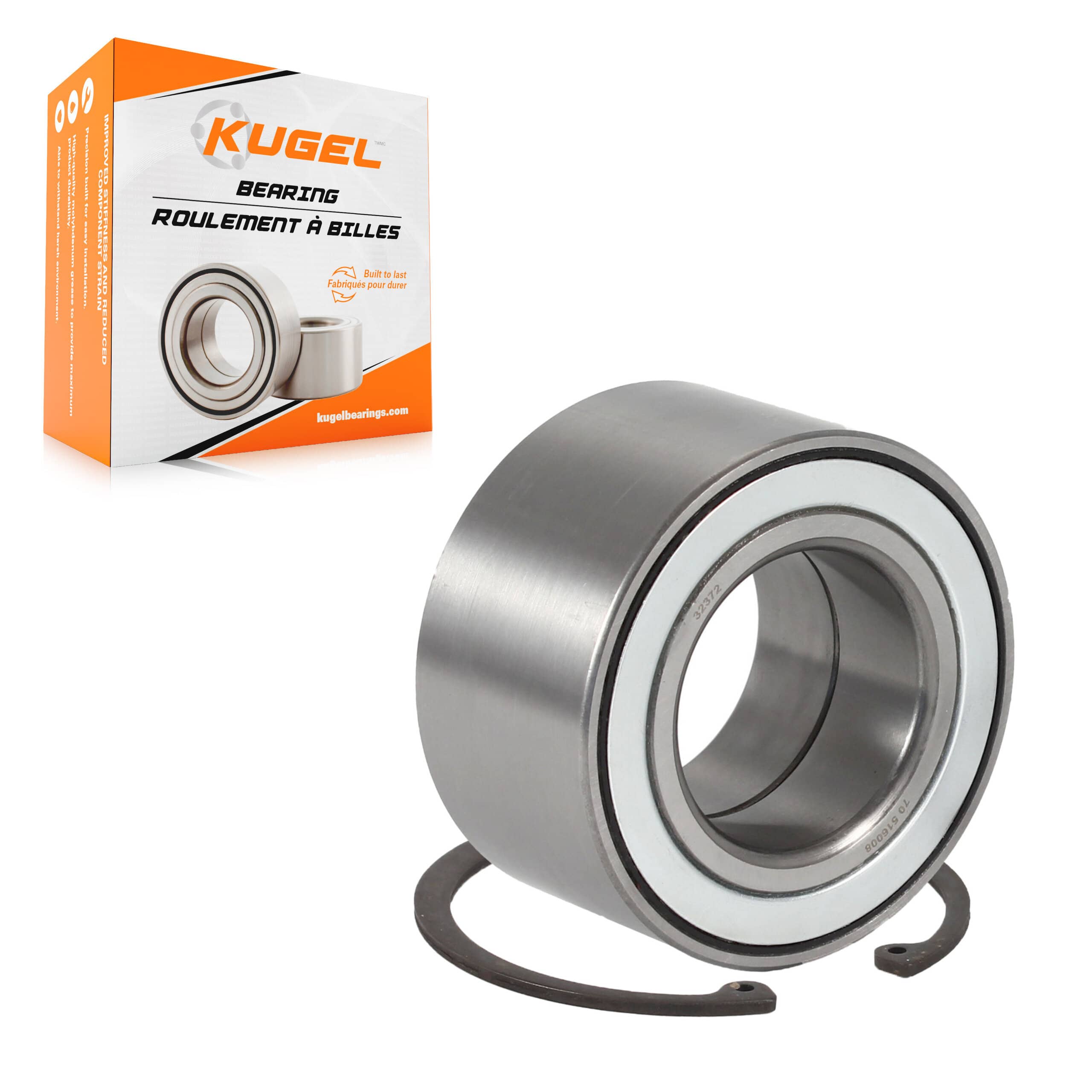 Kugel - 70-516008 - Rear Wheel Bearing and Race Set