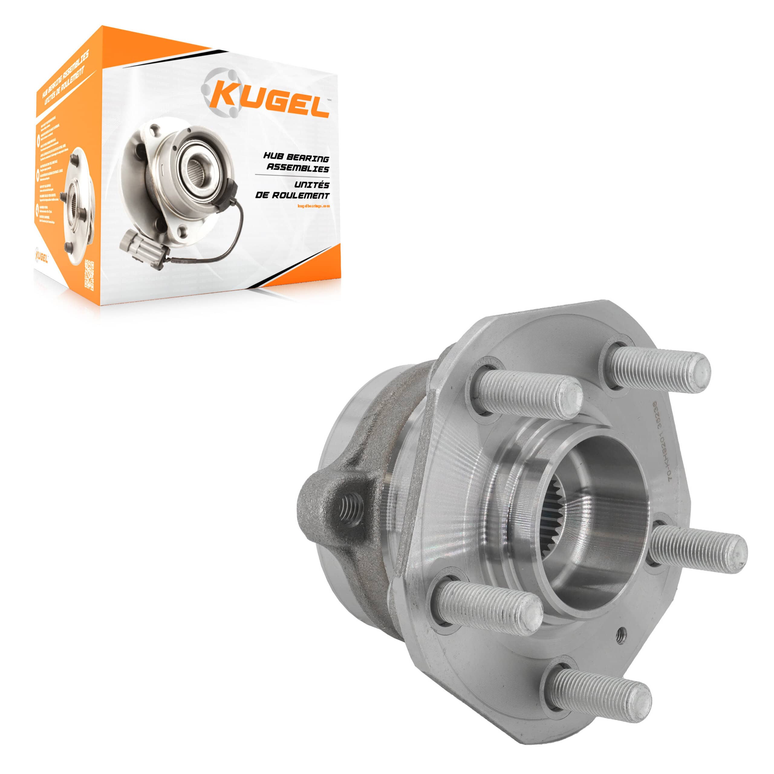 Kugel - 70-KH9201 - Rear Wheel Bearing and Hub Assembly