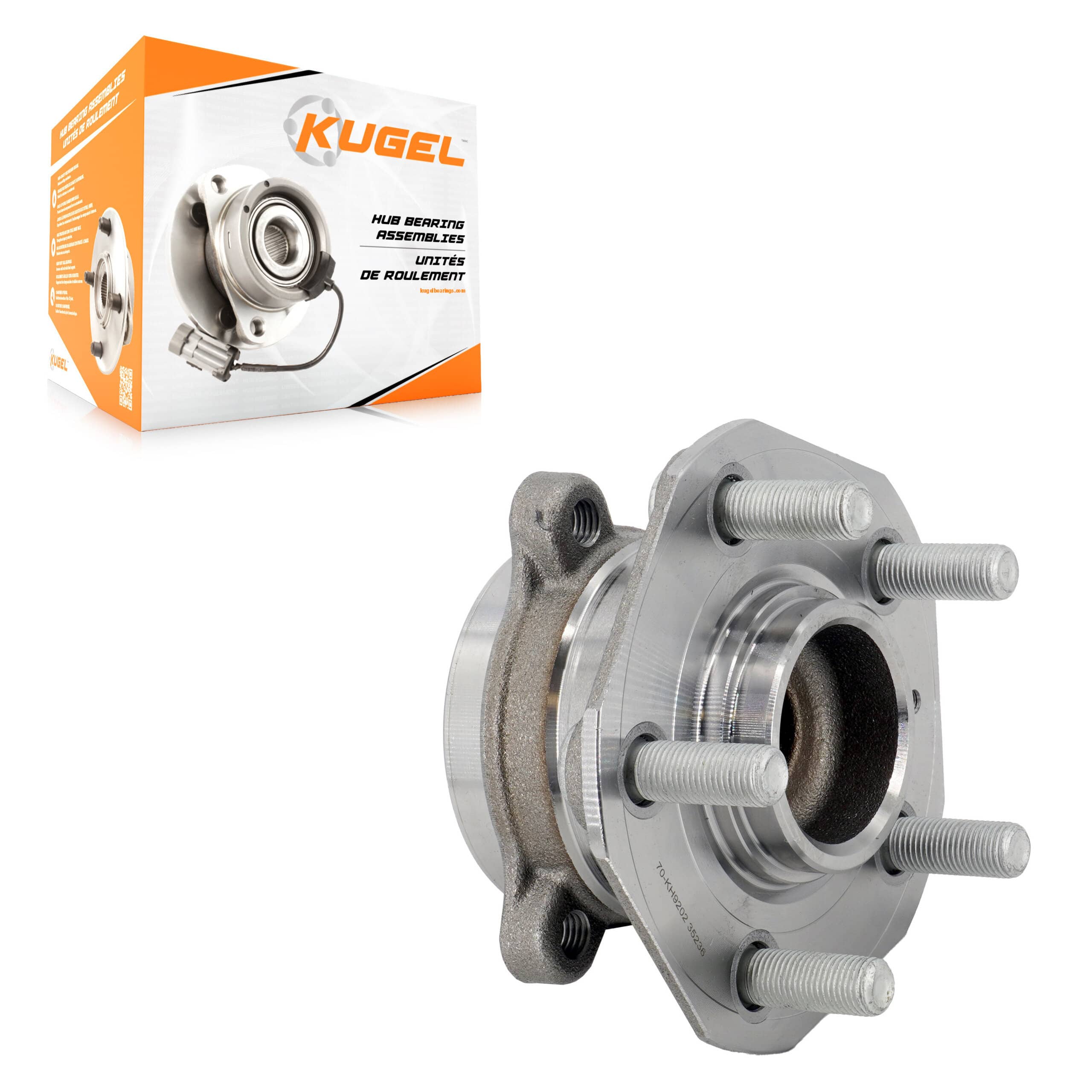 Kugel - 70-KH9202 - Front Wheel Bearing and Hub Assembly
