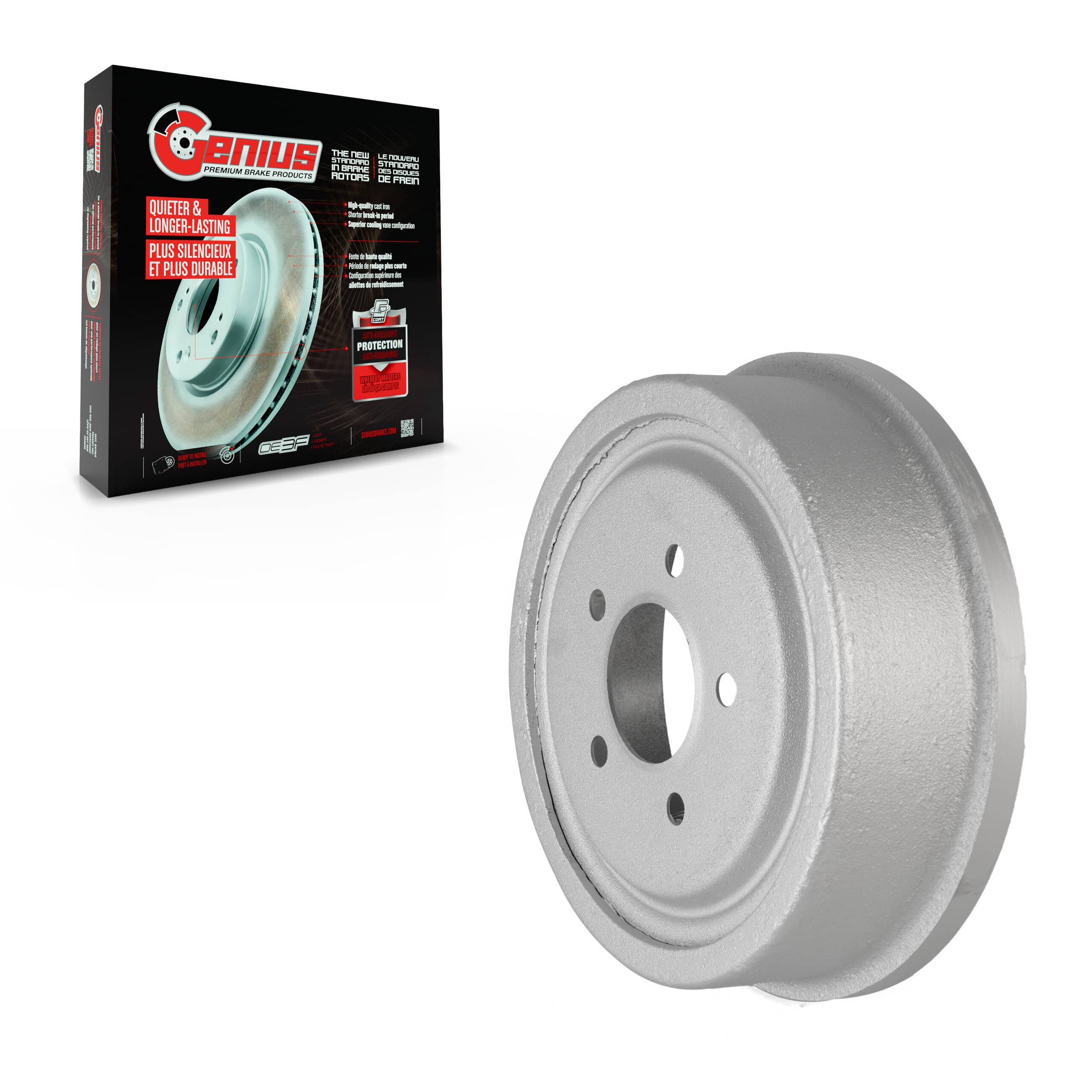 Genius - GCR-9498 - Rear Brake Drum