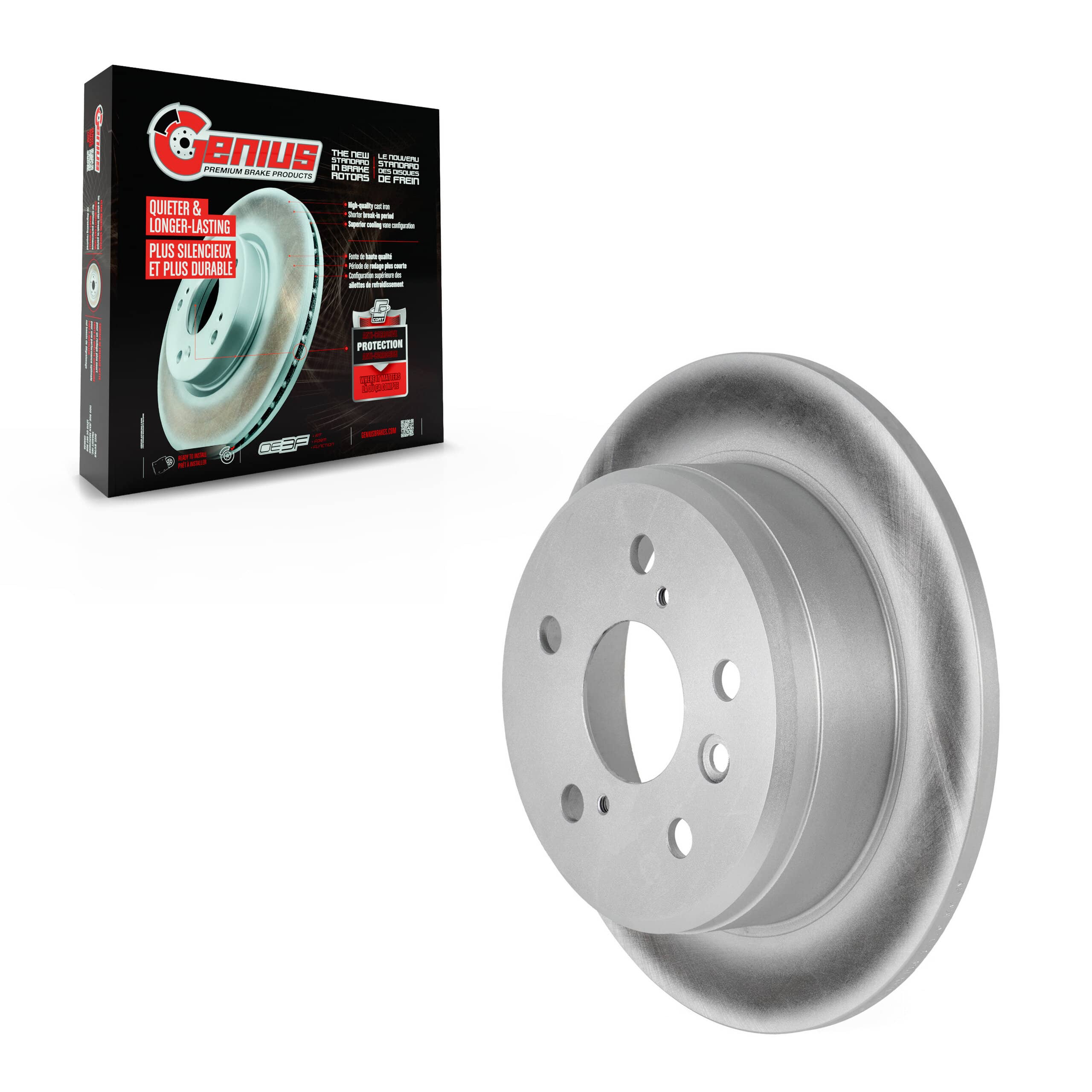 Genius - GCR-96216 - Rear Disc Brake Rotor
