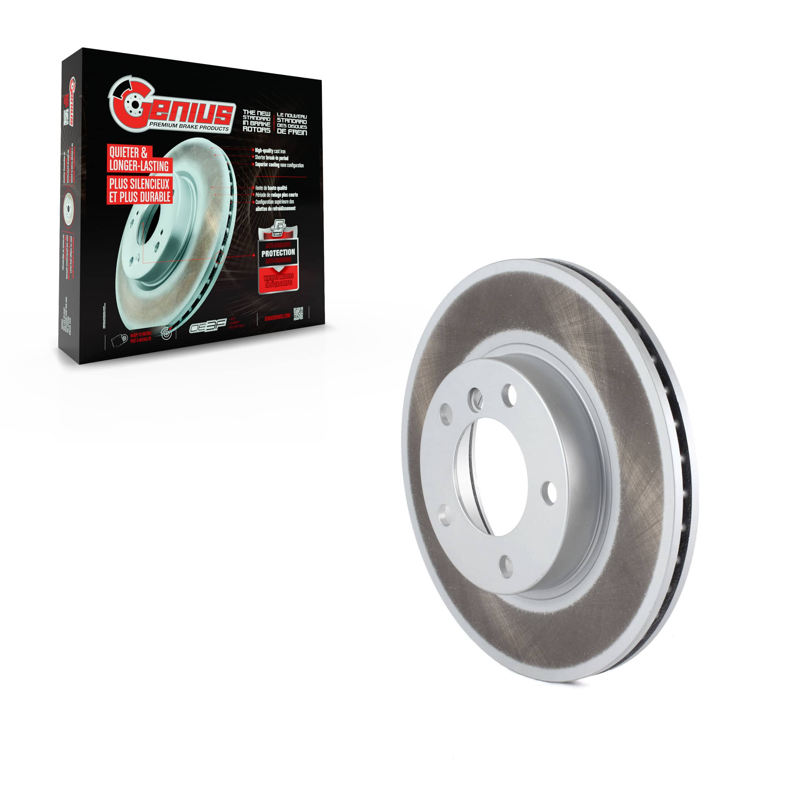Genius - GCR-96780 - Front Disc Brake Rotor
