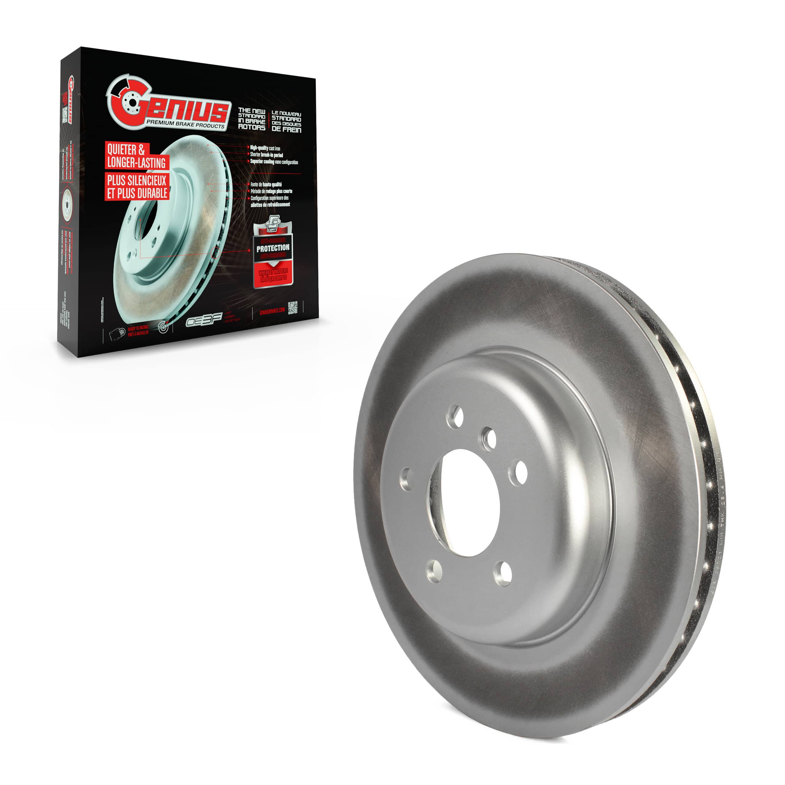 Genius - GCR-G8221 - Front Disc Brake Rotor