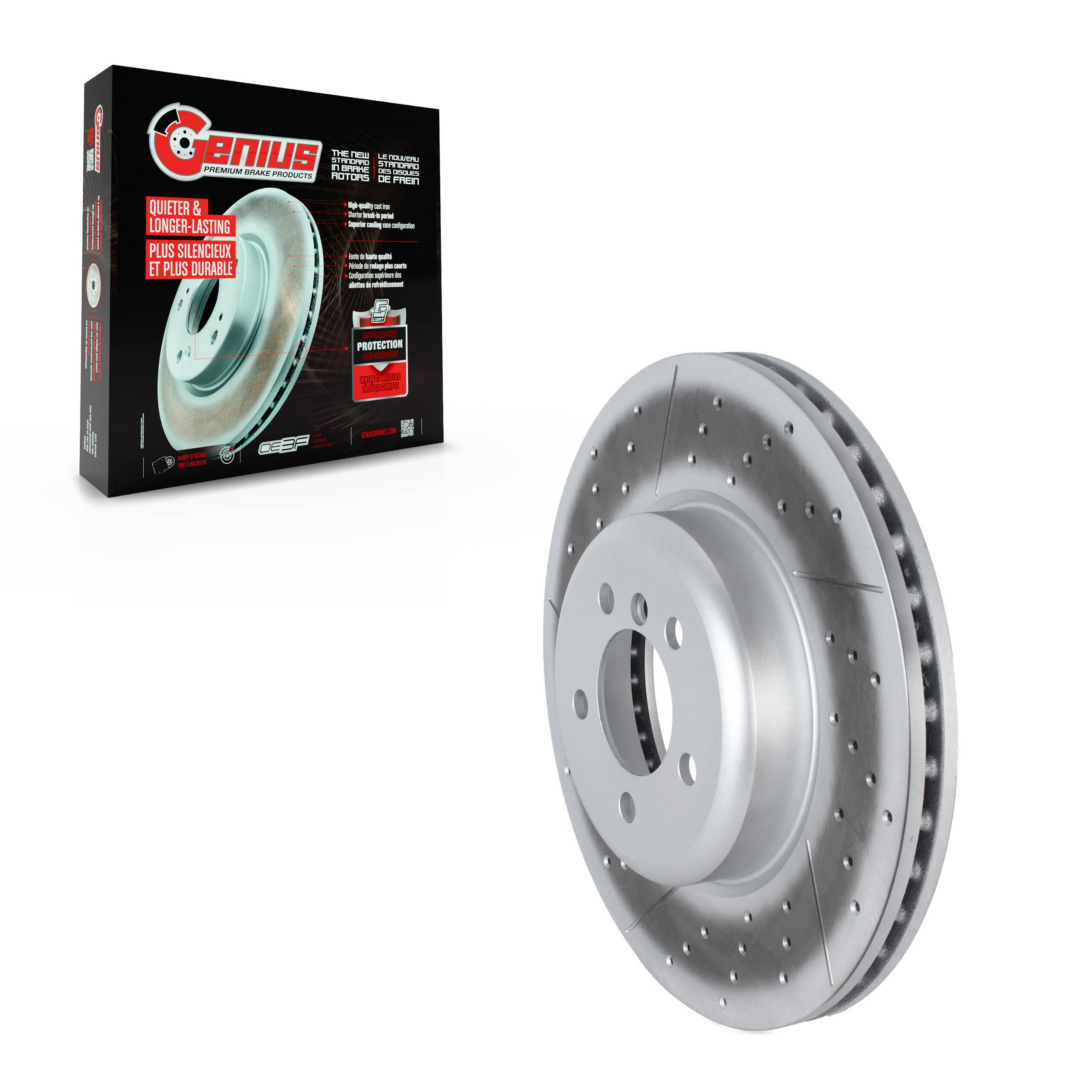 Genius - GCR-G8251OE - Front Disc Brake Rotor