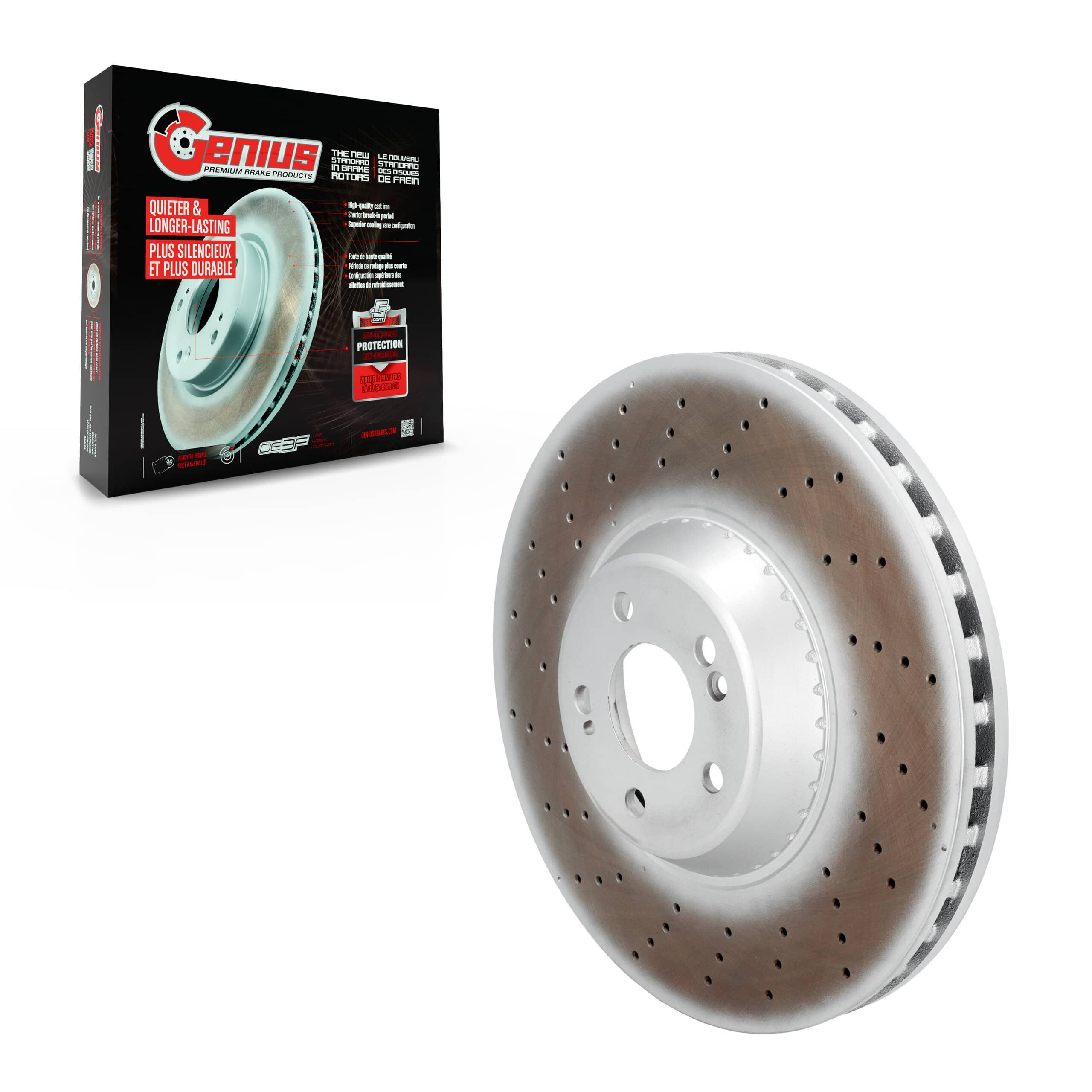 Genius - GCR-G8353OE - Front Disc Brake Rotor