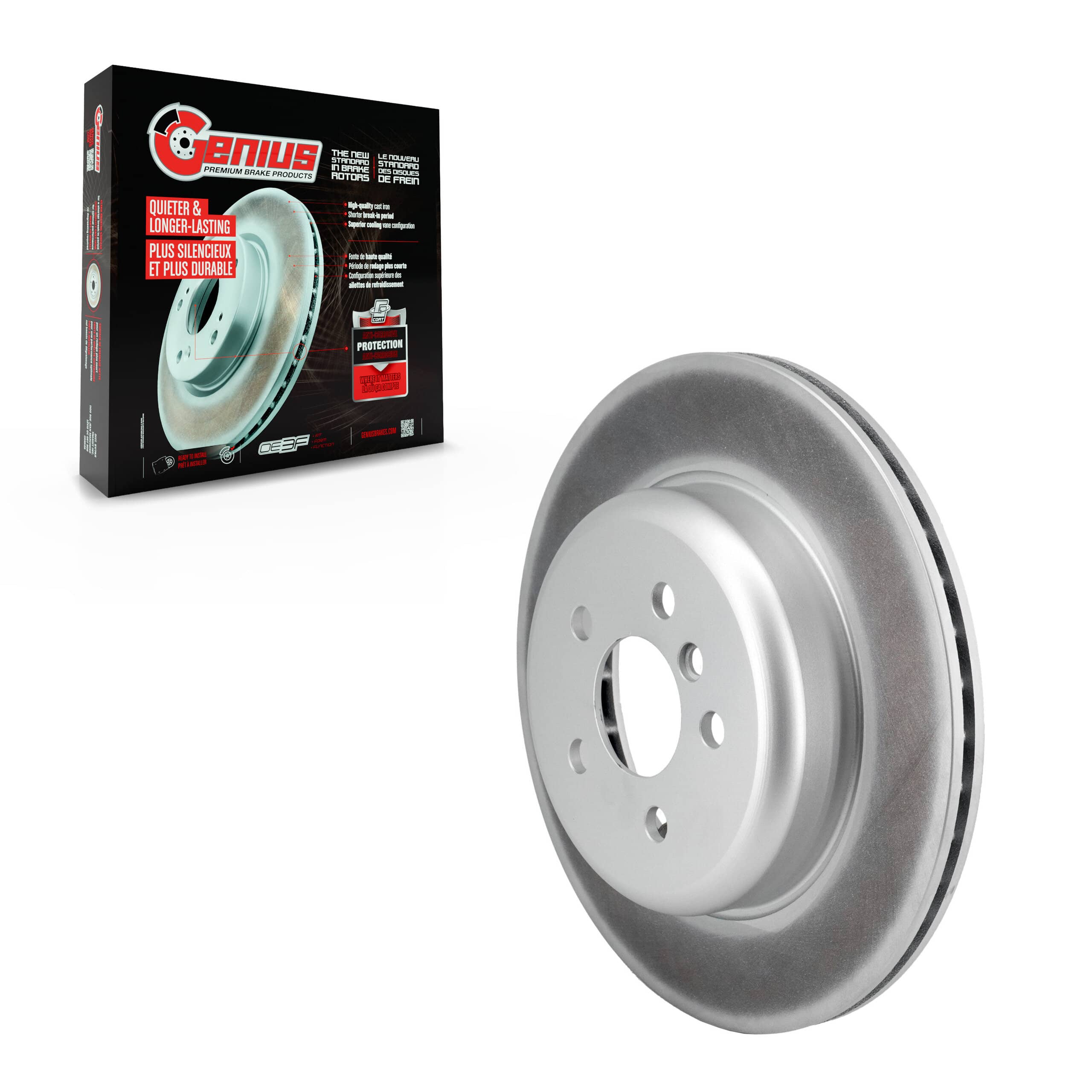 Genius - GCR-G8430 - Rear Right Disc Brake Rotor