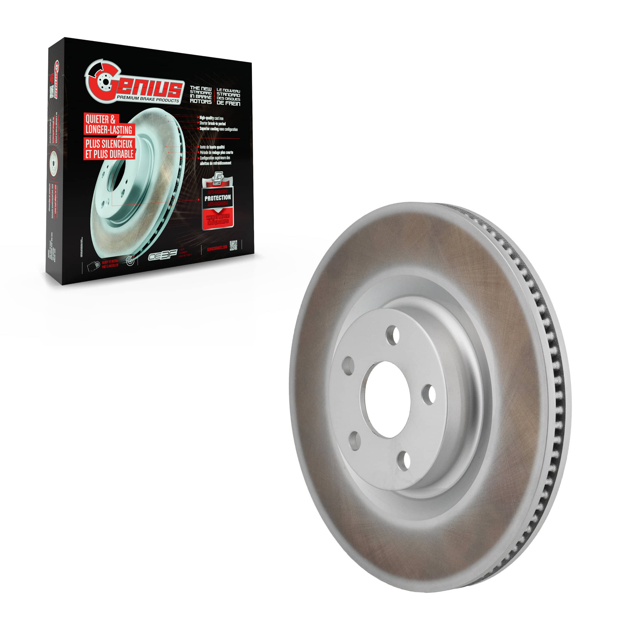 Genius - GCR-G8432 - Front Disc Brake Rotor
