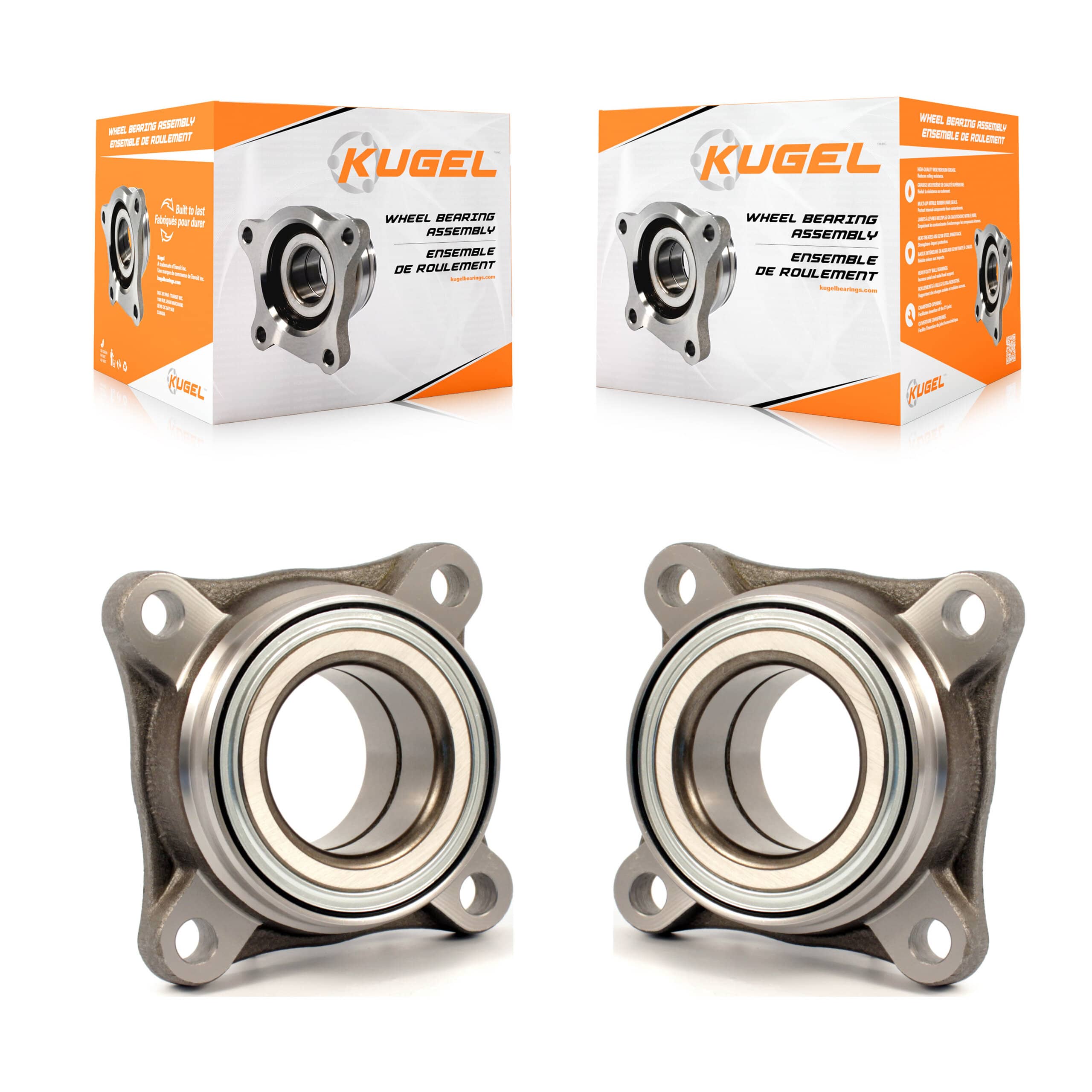 Kugel - K70-100005 - Front Wheel Bearing Assembly Kits