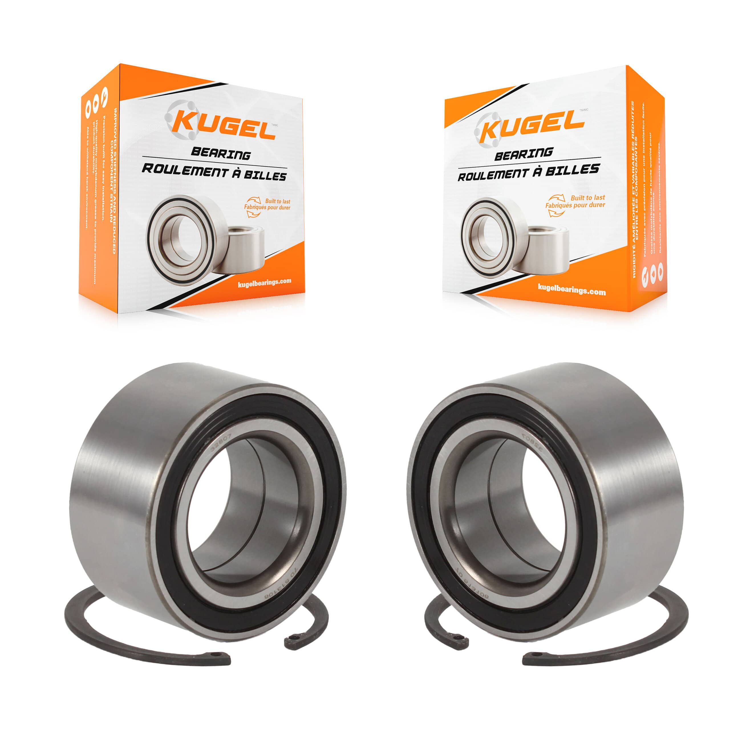 Kugel - K70-100551 - Front Wheel Bearing Kits