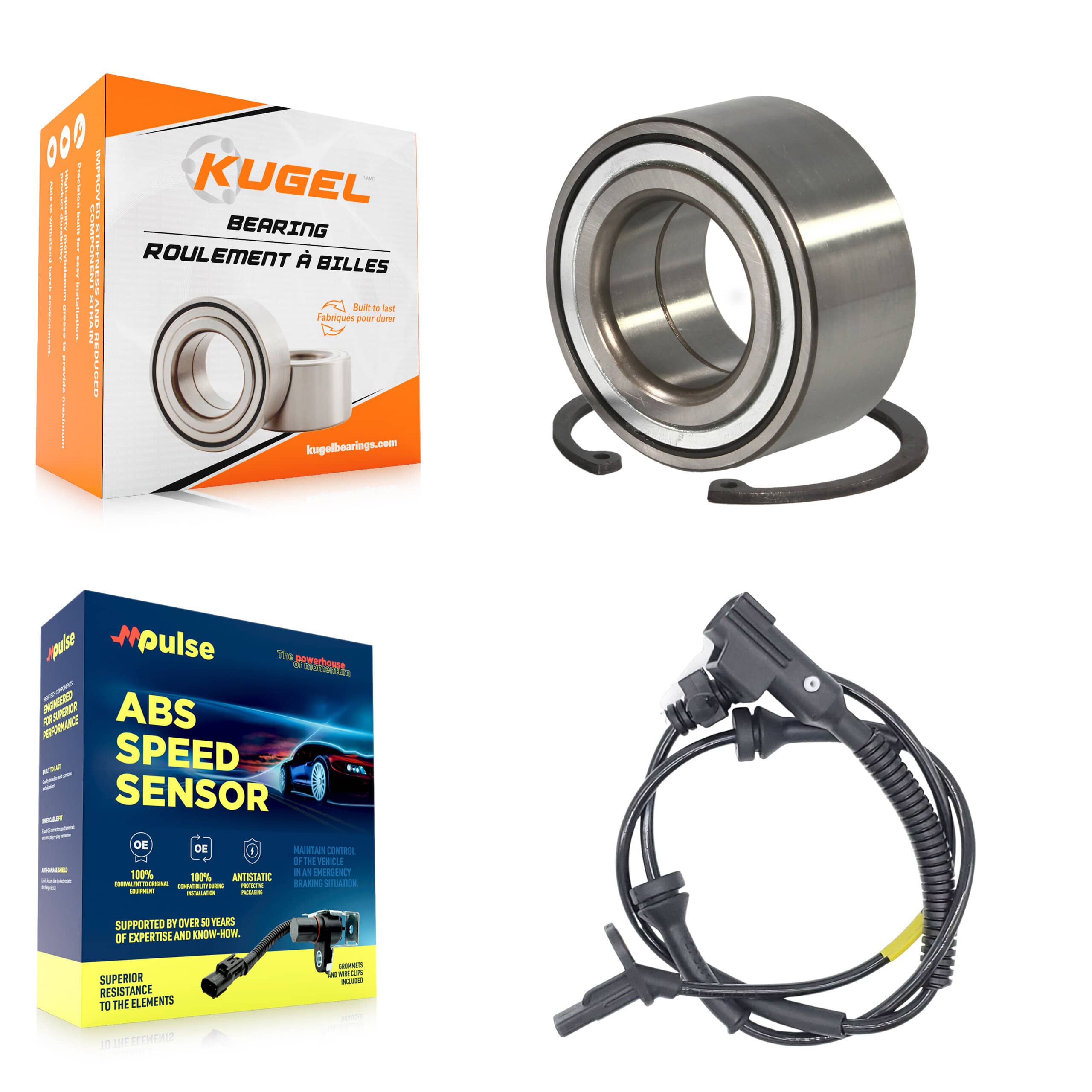 Kugel - K7S-100307 - Front Wheel Bearing Kits