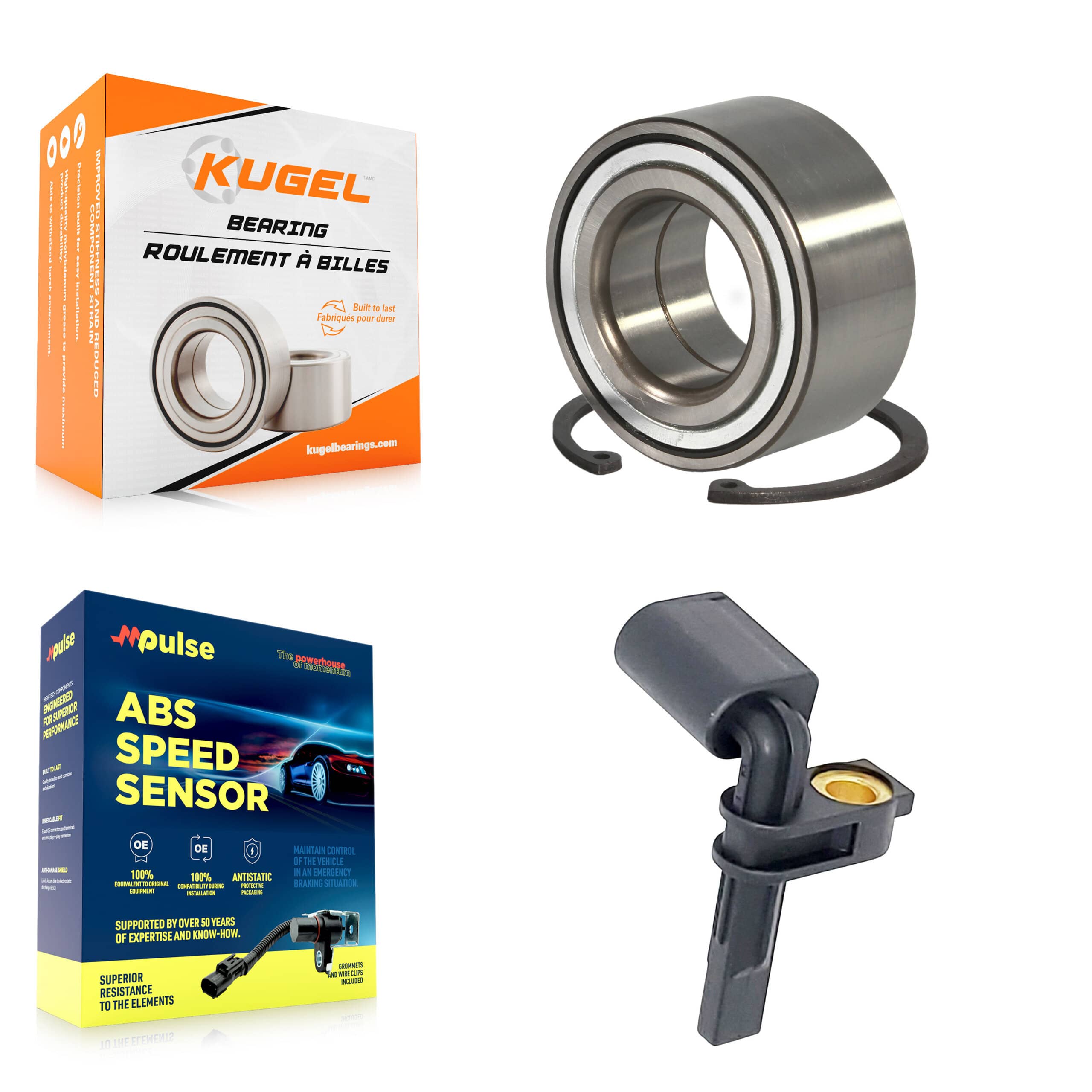 Kugel - K7S-101519 - Rear Wheel Bearing Kits