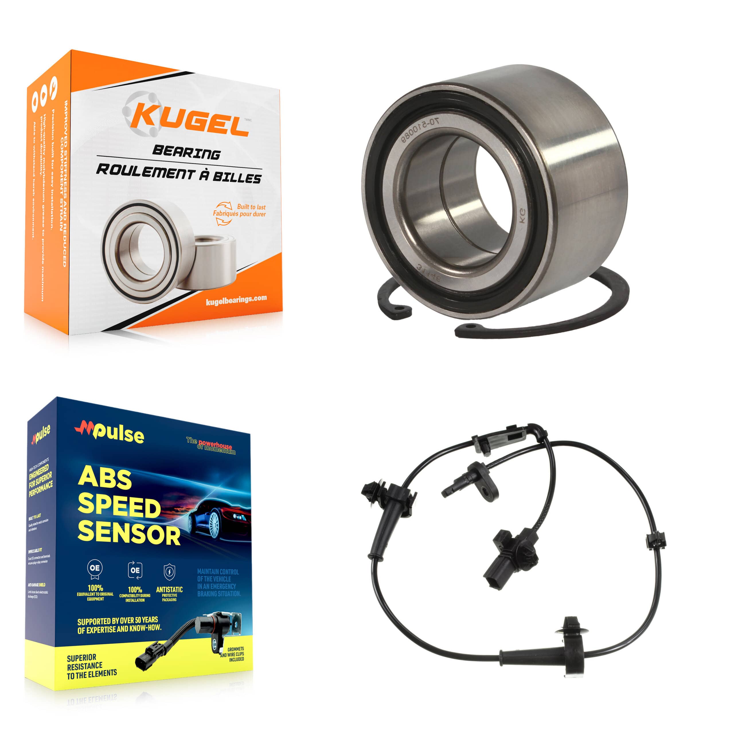 Kugel - K7S-102085 - Front Wheel Bearing Kits