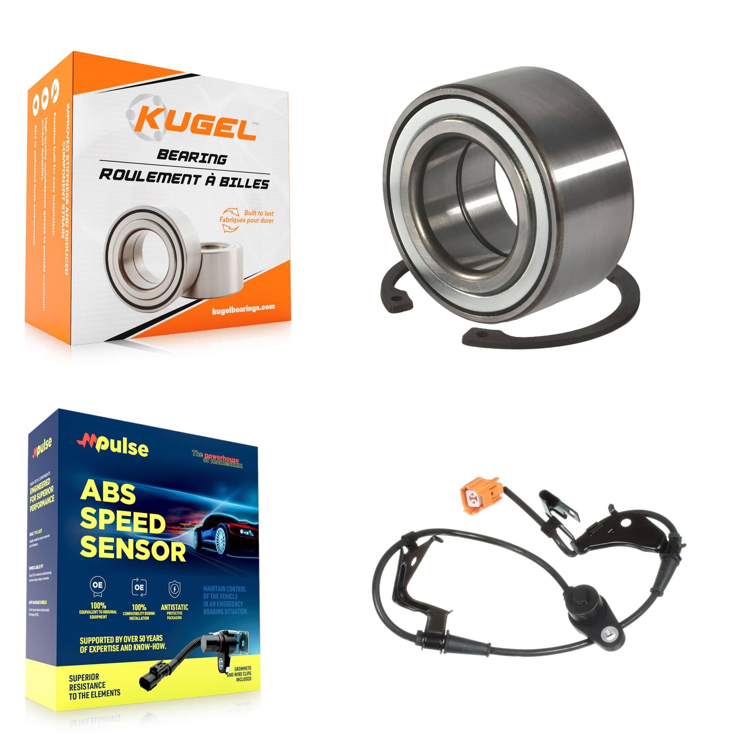 Kugel - K7S-102093 - Front Wheel Bearing Kits