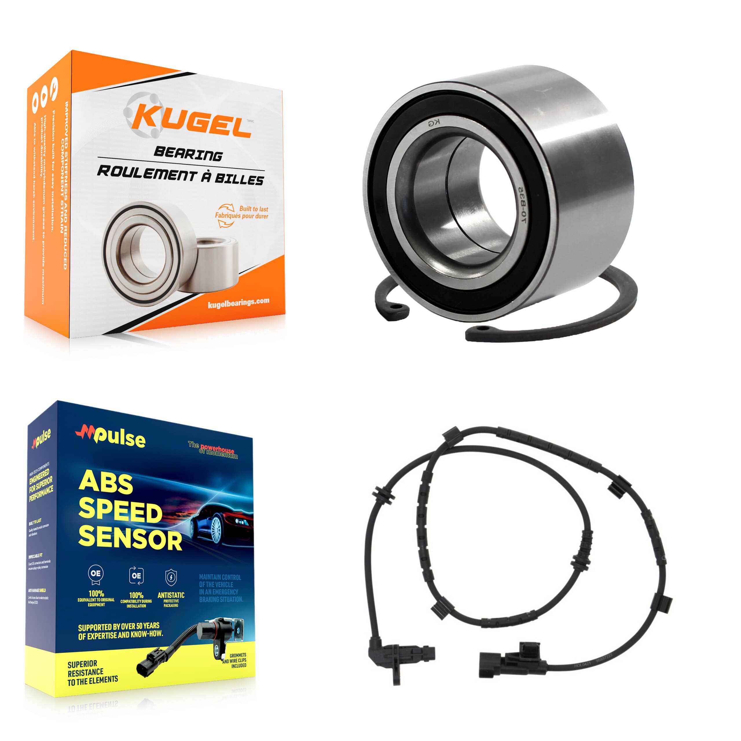 Kugel - K7S-102098 - Front Wheel Bearing Kits