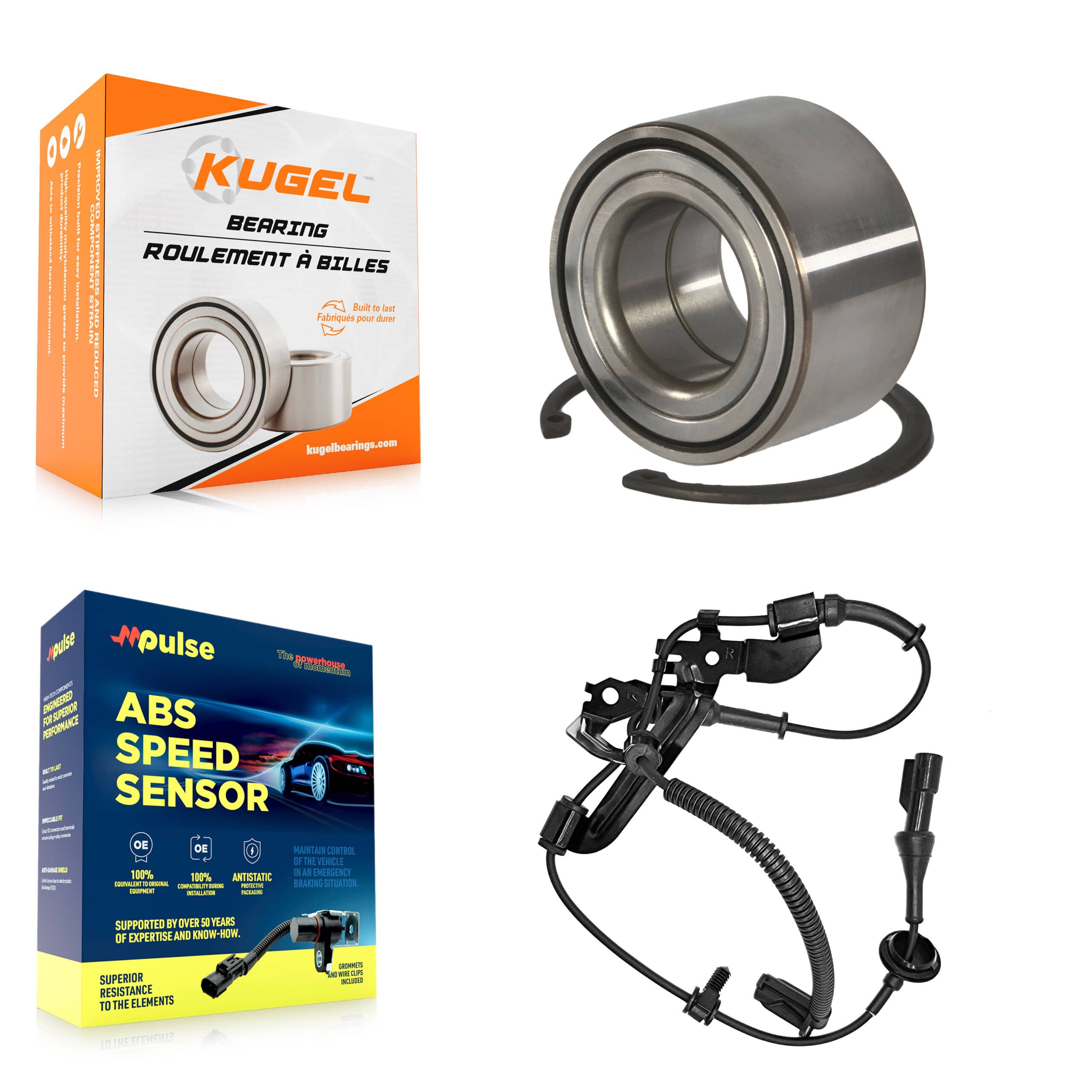 Kugel - K7S-102126 - Front Wheel Bearing Kits