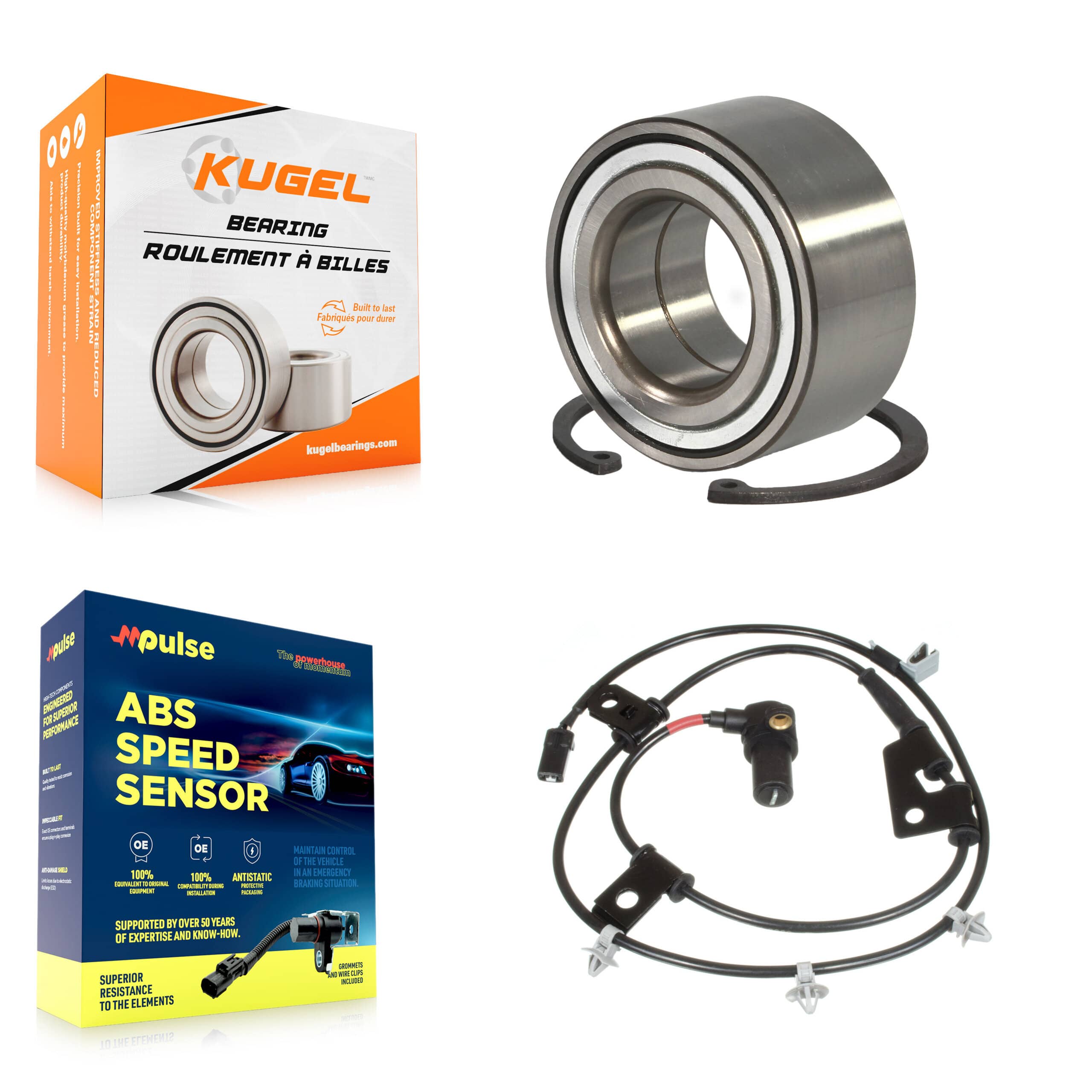 Kugel - K7S-102128 - Front Wheel Bearing Kits
