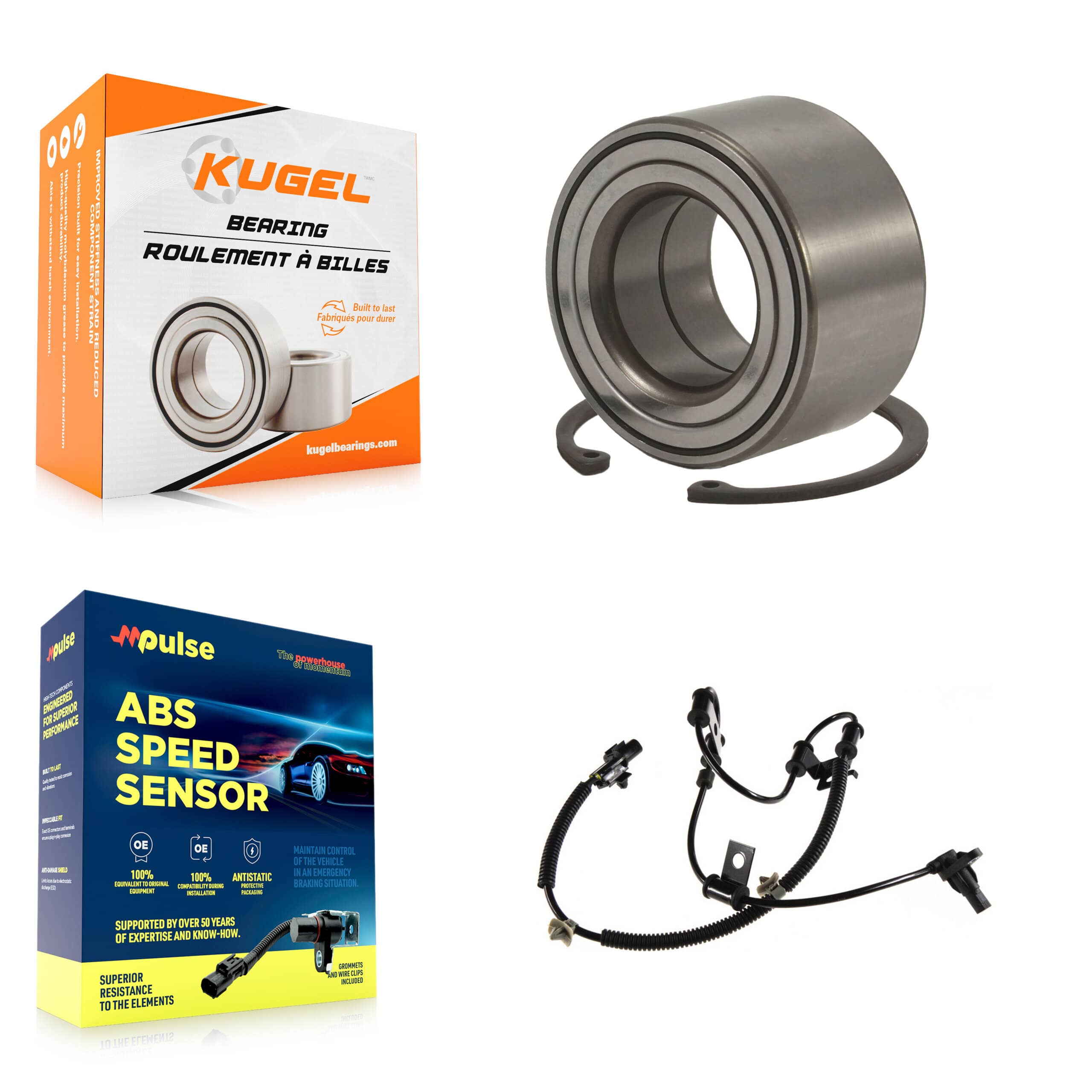 Kugel - K7S-102158 - Front Wheel Bearing Kits