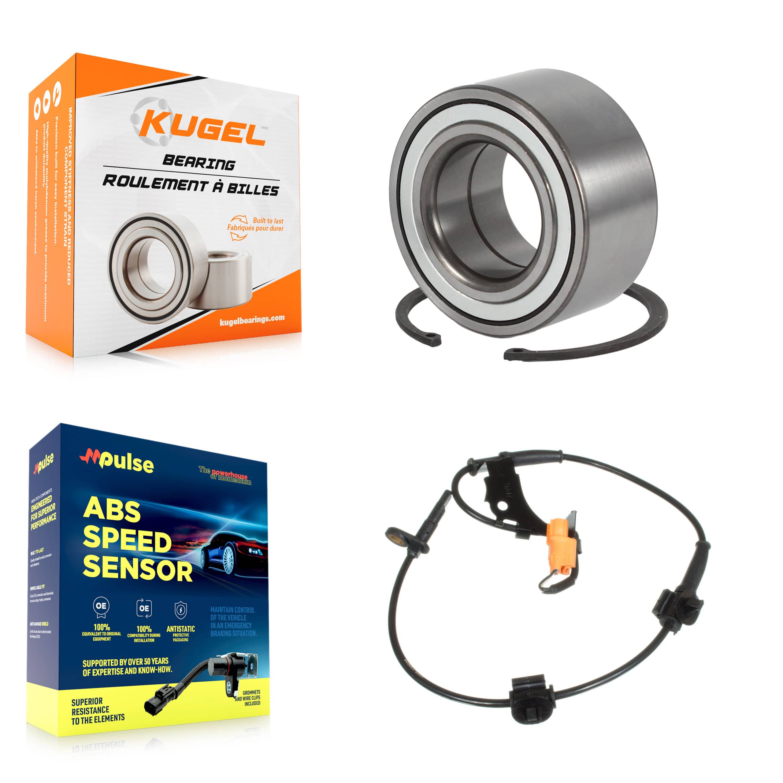Kugel - K7S-102168 - Front Wheel Bearing Kits