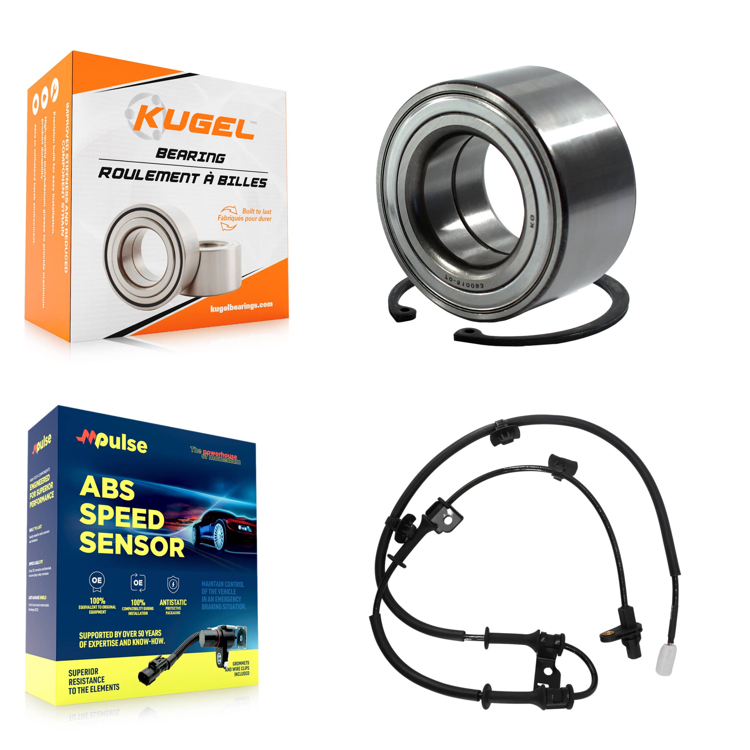 Kugel - K7S-102173 - Front Wheel Bearing Kits