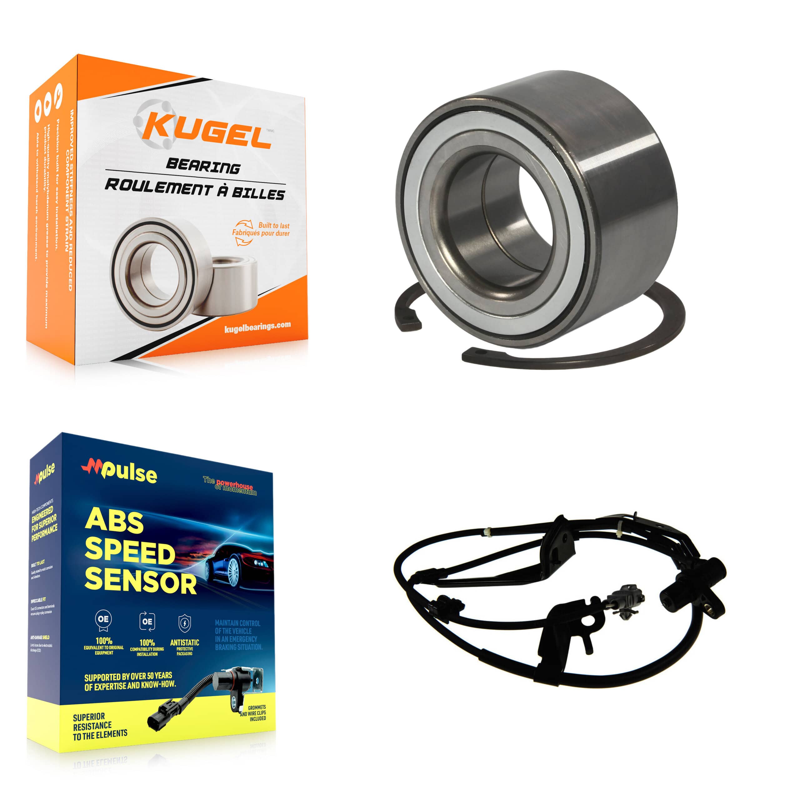 Kugel - K7S-102186 - Front Wheel Bearing Kits